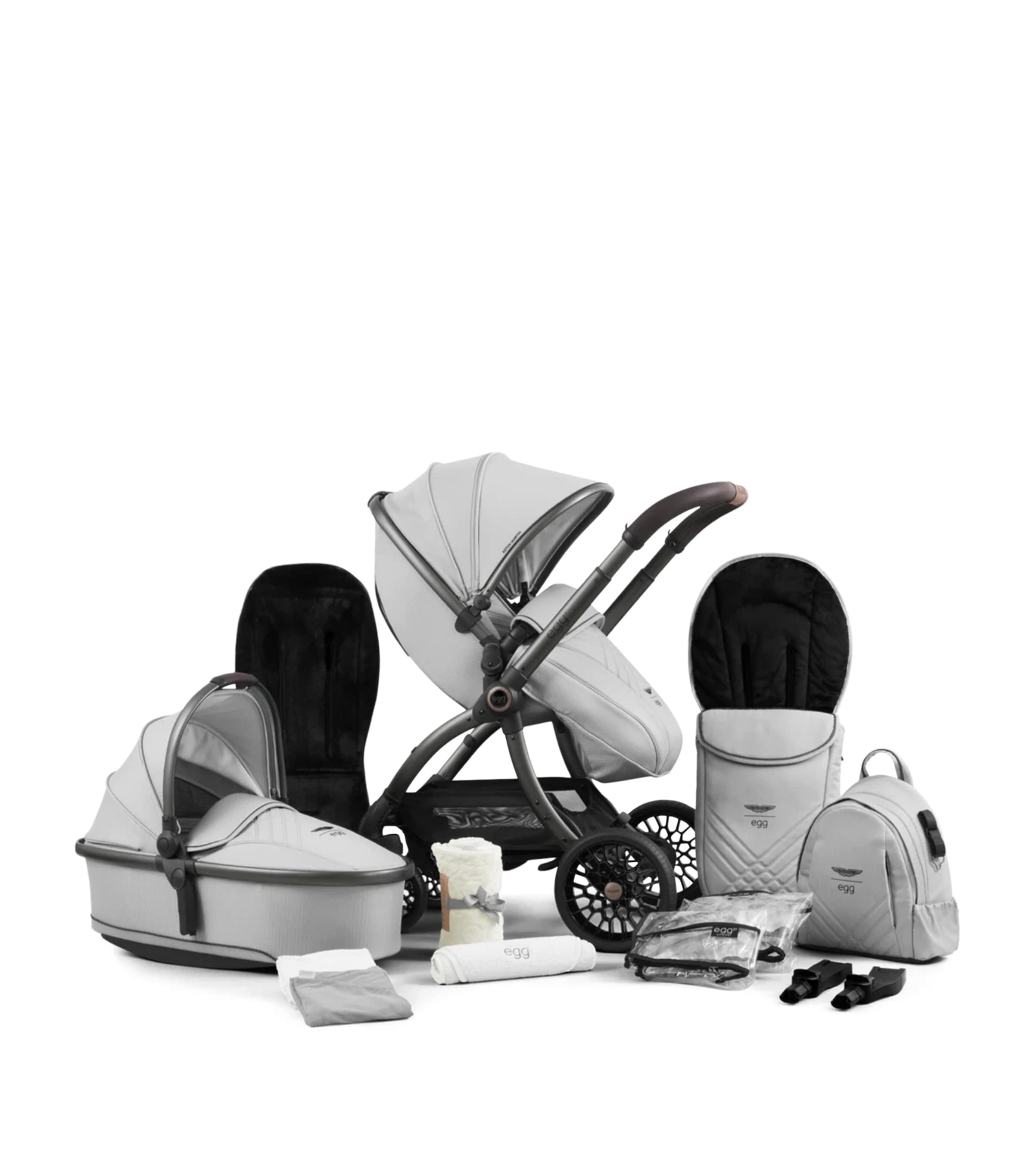 Egg x Aston Martin egg3 Snuggle Bundle Grey Image 1