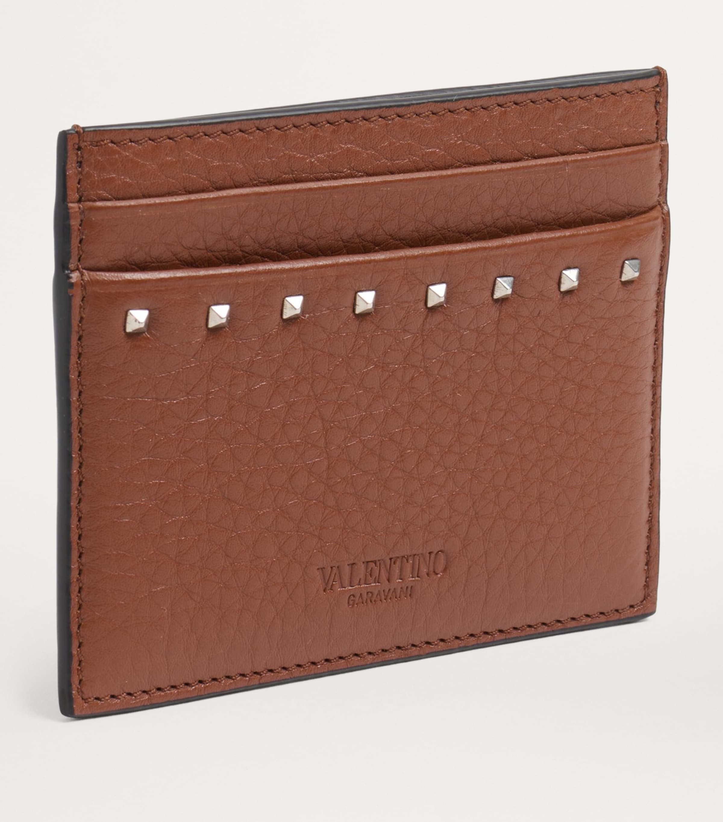 【関税込み】VALENTINO GARAVANI VLOGO CARDHOLDER Valentino Garavani Leather VLogo Signature Card Holder