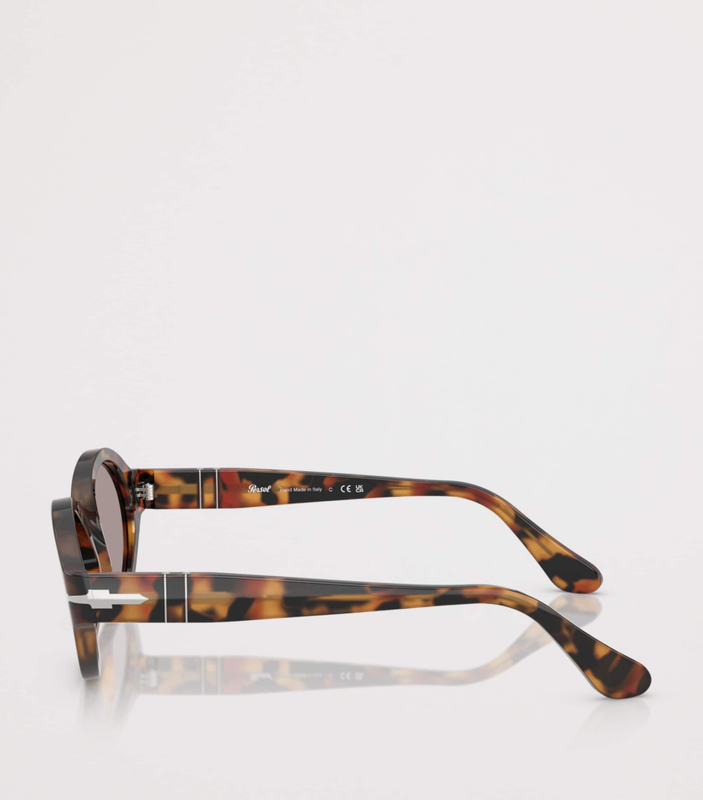 Persol Acetate Loris Oval Sunglasses Image 3