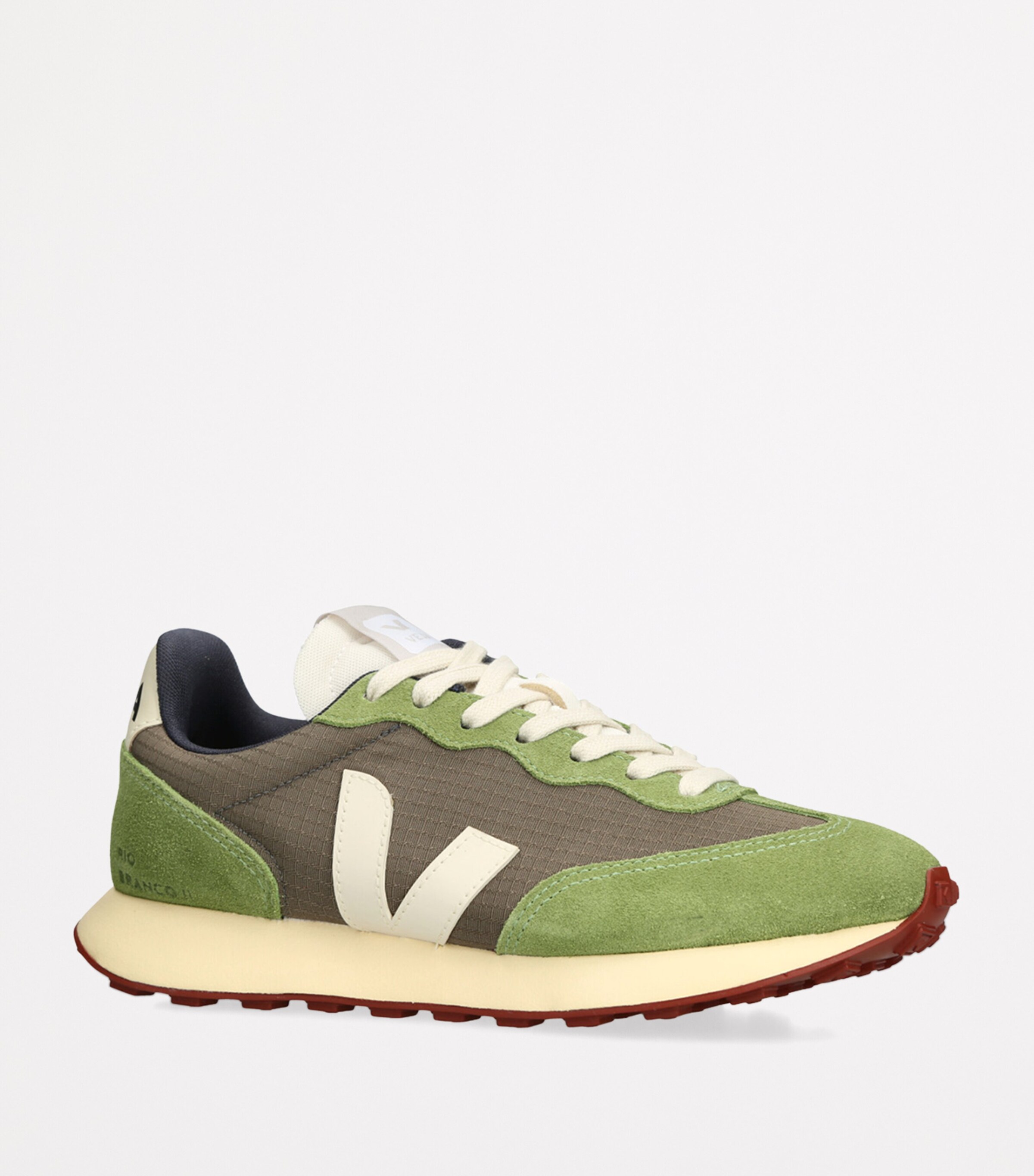 Veja Suede Rio Branco II Sneakers Khaki Image 3