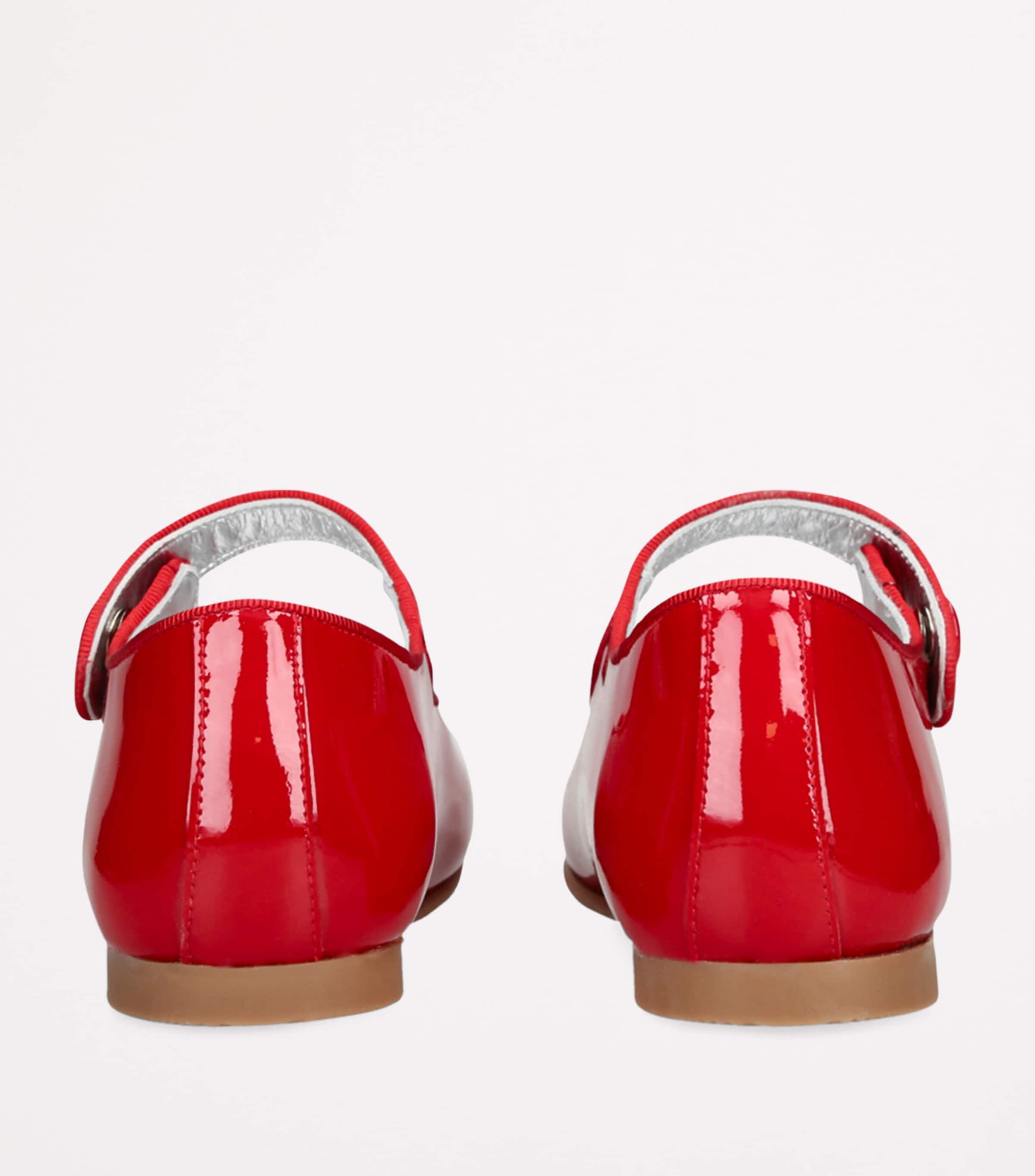papouelli Patent Leather Angelica Mary Janes Red Image 2