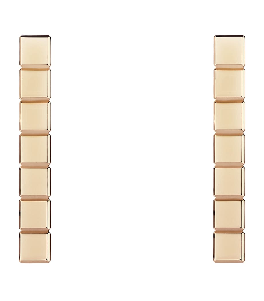 Rose Gold Ice Cube Earrings 18K ROSE GOLD Image 1