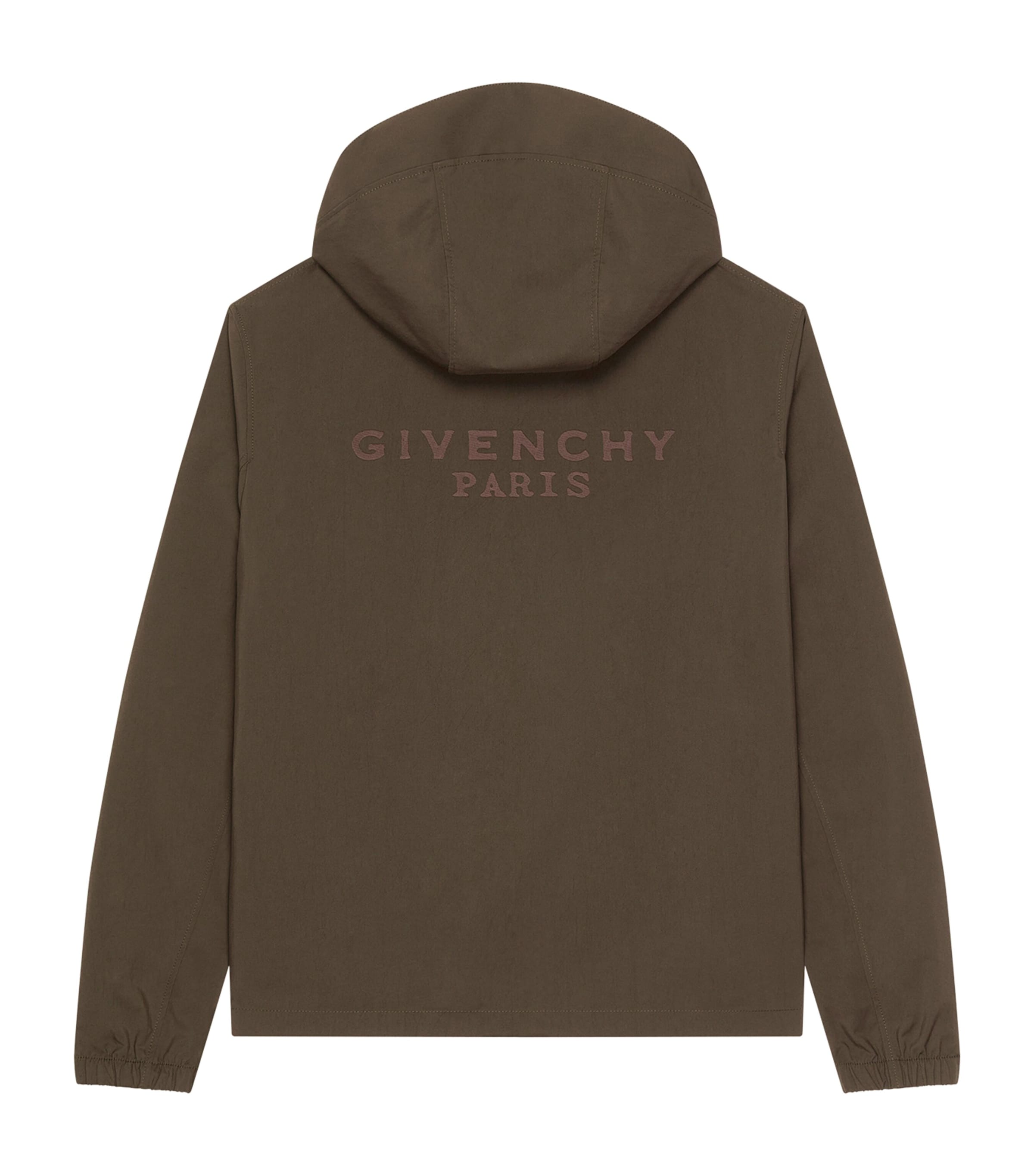 Givenchy Mens Logo Embroidered Windbreaker Jacket Image 4