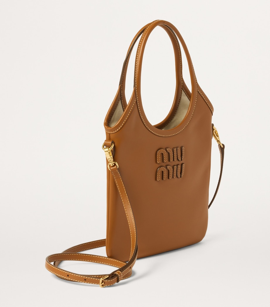 Leather Ivy Top-Handle Bag F0046 Image 8