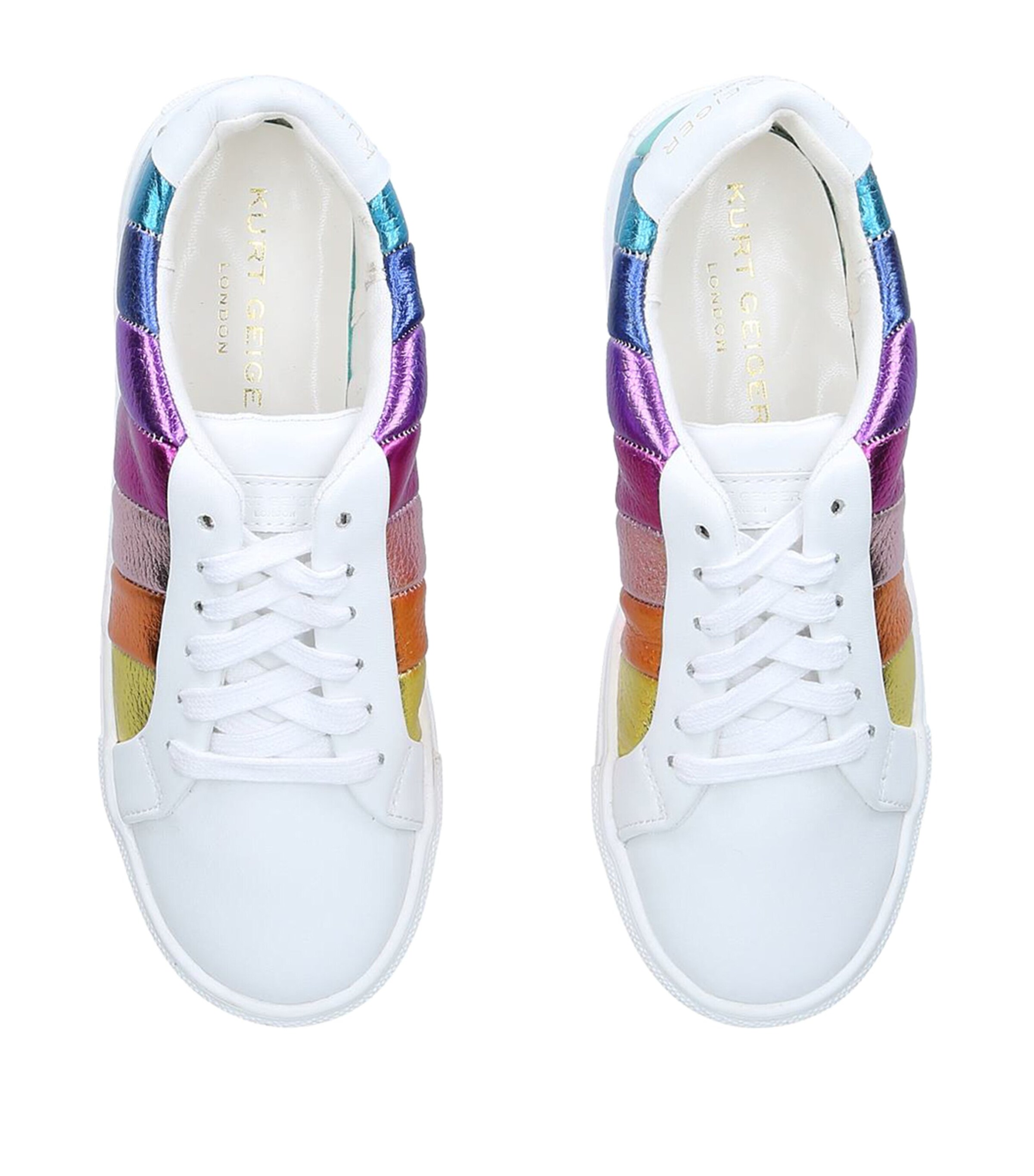 Leather Lane Rainbow Stripe Sneakers MULT/OTHER Image 4