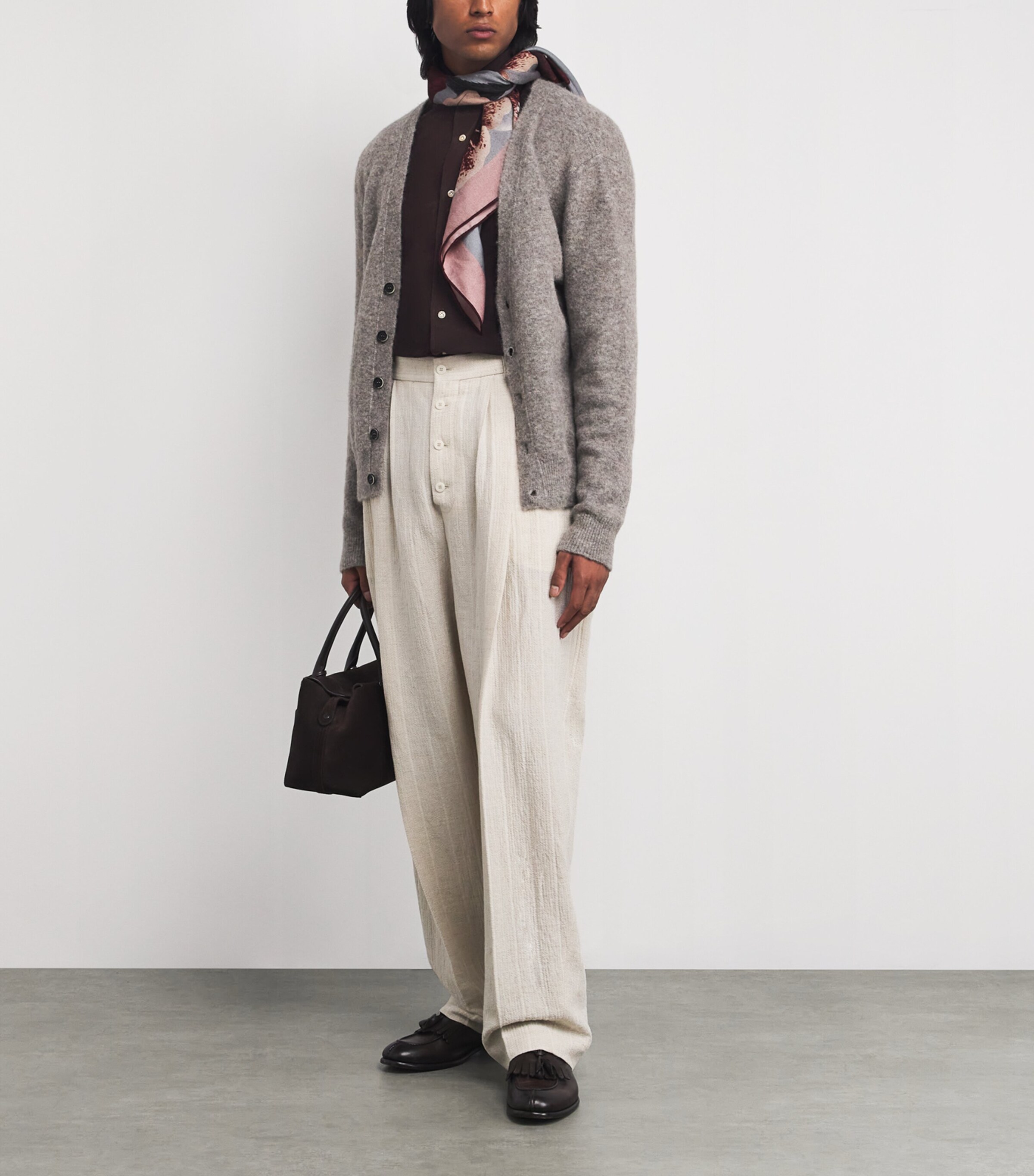 Cotton Fine Corduroy Shirt CHOCOLATE BROWN Image 2