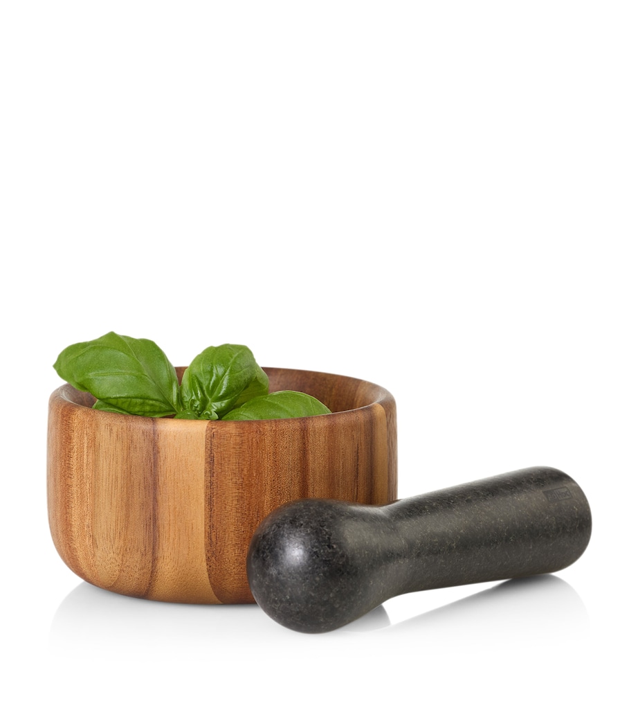 Cole & Mason Medium Taru Pestle and Mortar Wood And Granite Image 3