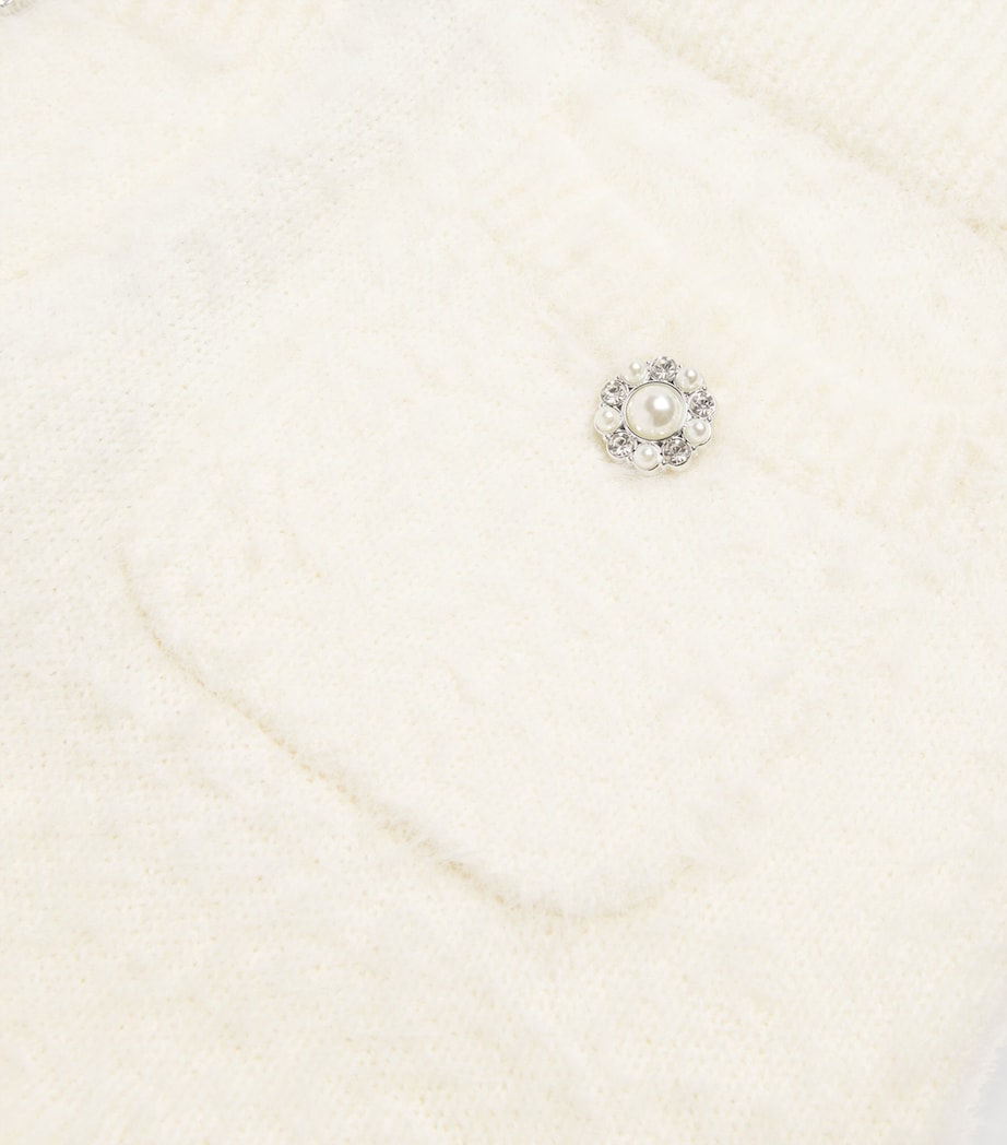 Bardot Junior Knitted Sophia Skirt (12-14 Years) Winter White Image 4