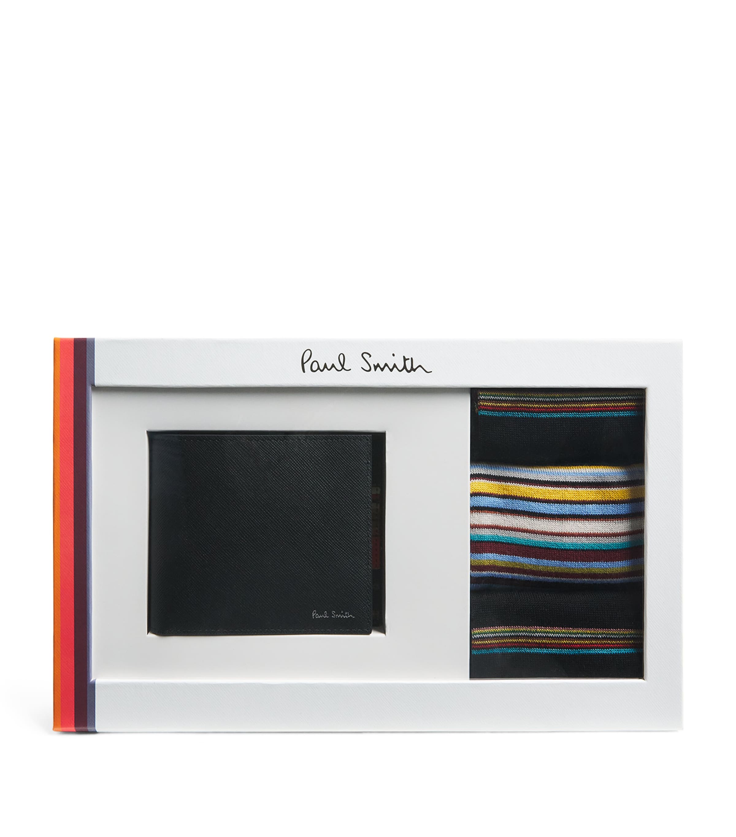 Paul Smith Multi Bifold Wallet and Socks Gift Set | Harrods US