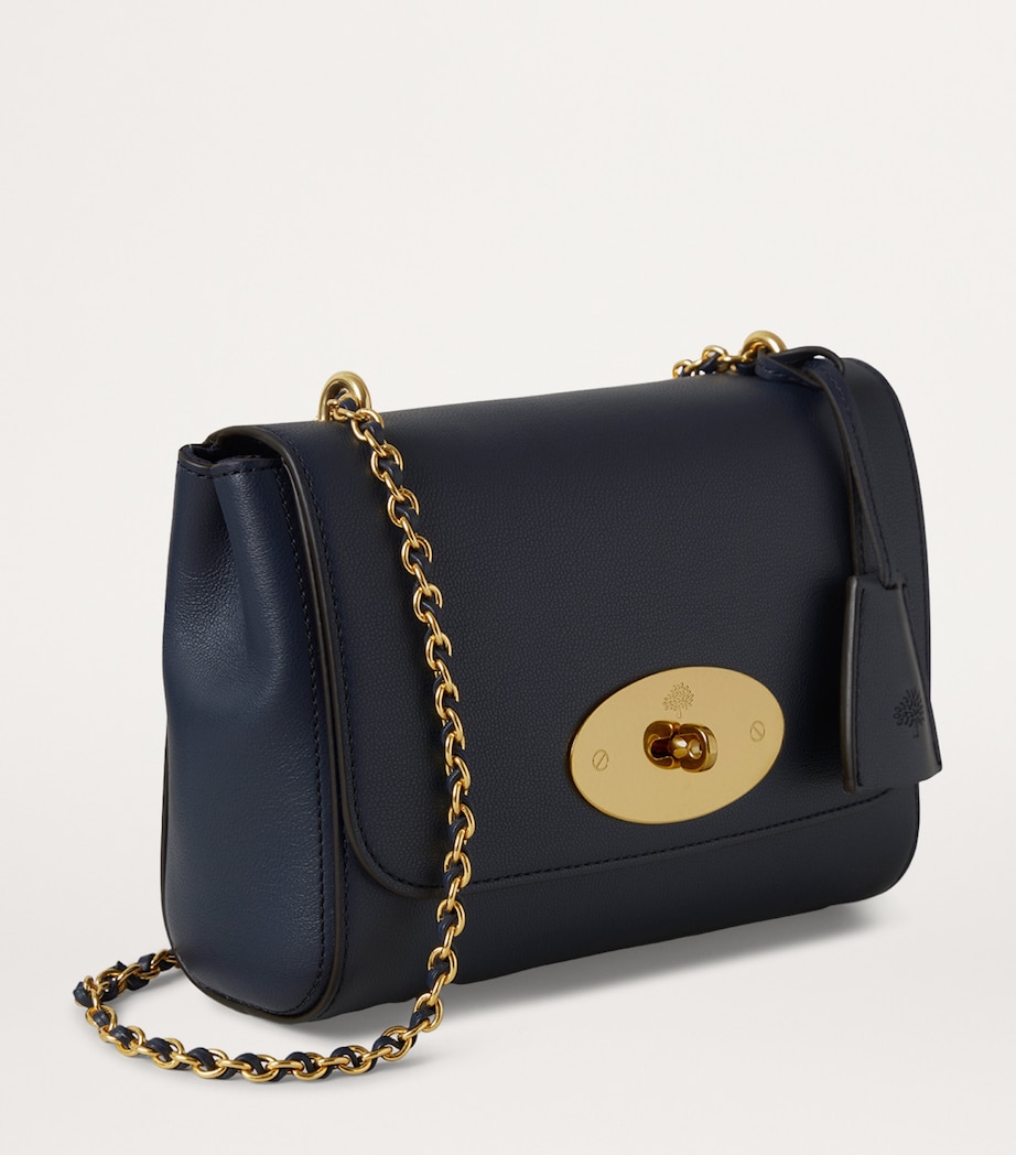 Grained Leather Lily Shoulder Bag NIGHT SKY Image 2