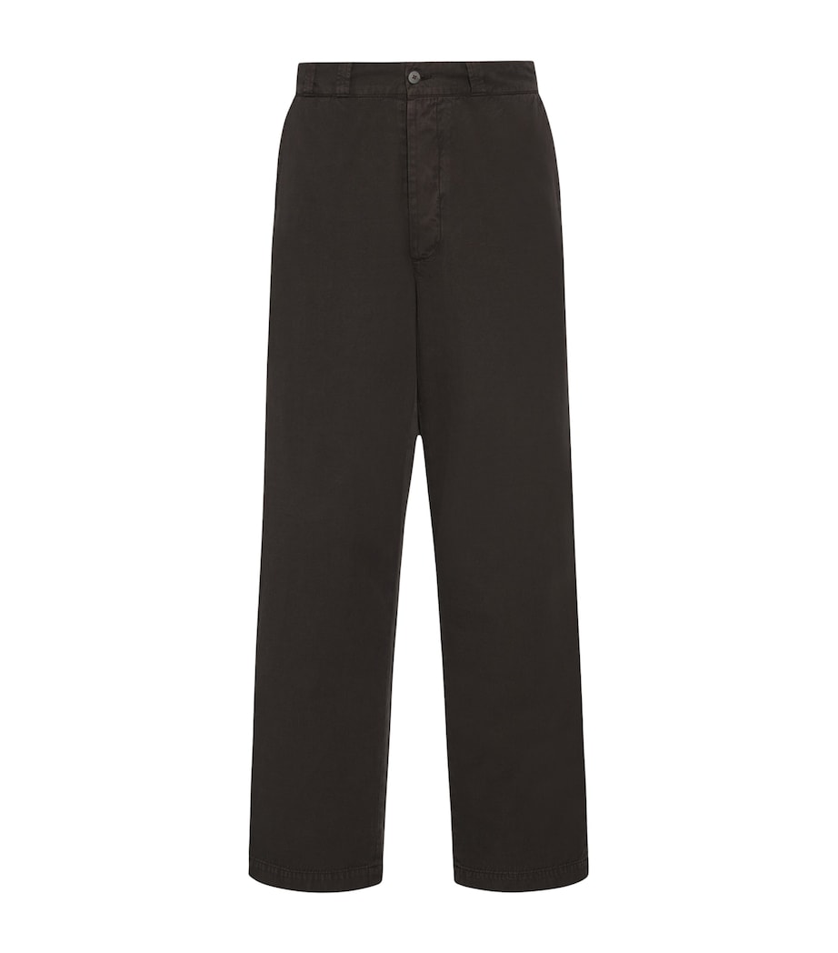 Ottis Cotton-Cashmere Trousers MUD Image 1