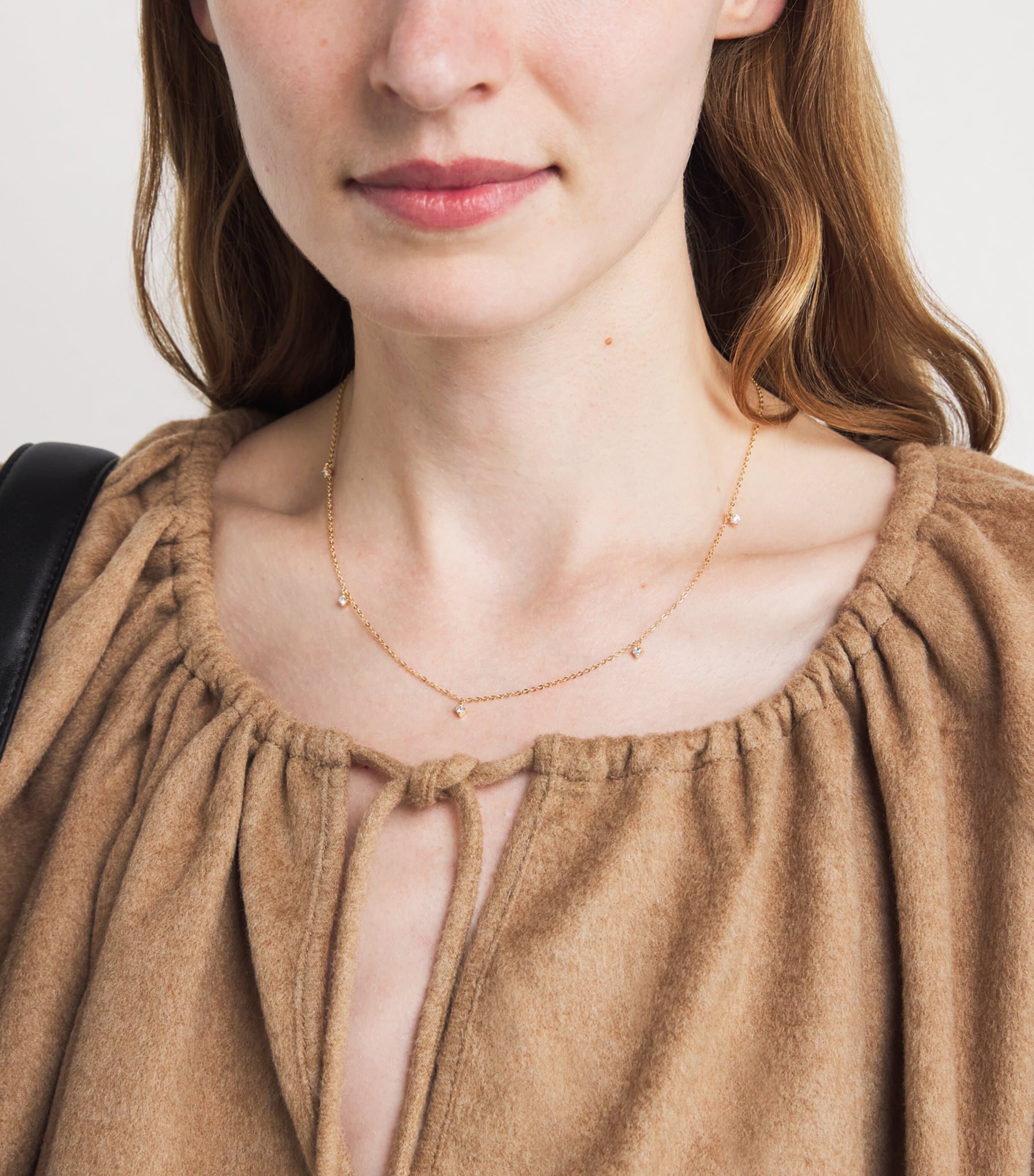 Yellow Gold and Diamond Necklace (0.30ct) YELLOW GOLD Image 2