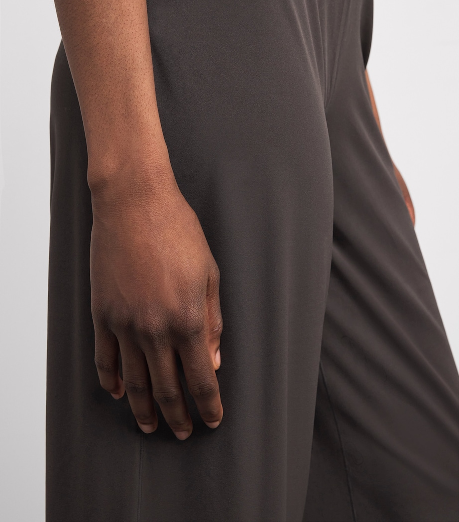 Wide-Leg Yoga Trousers COFFEE BEAN Image 6