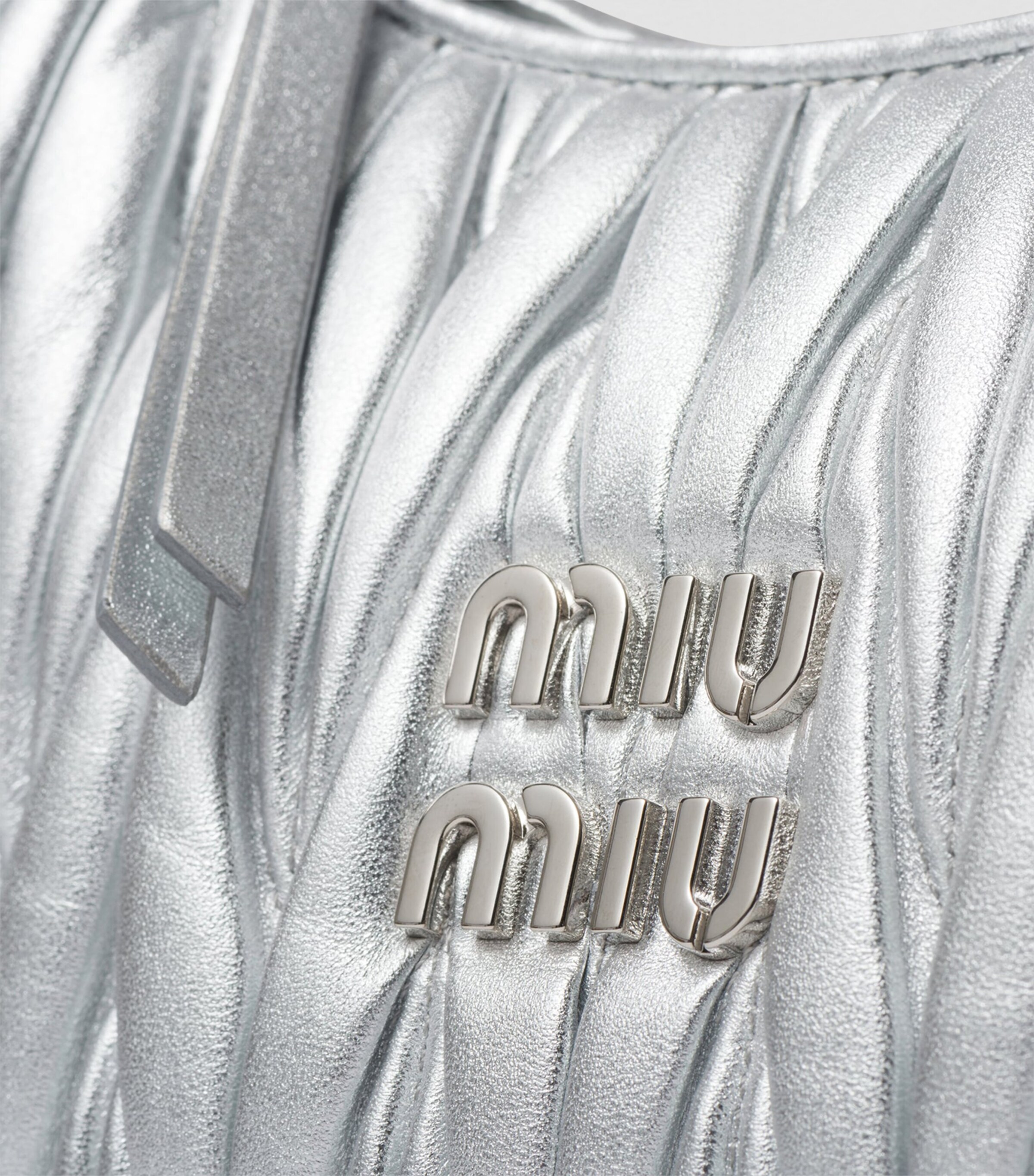 Small Matelassé Leather Wander Top-Handle Bag F0118 Image 5