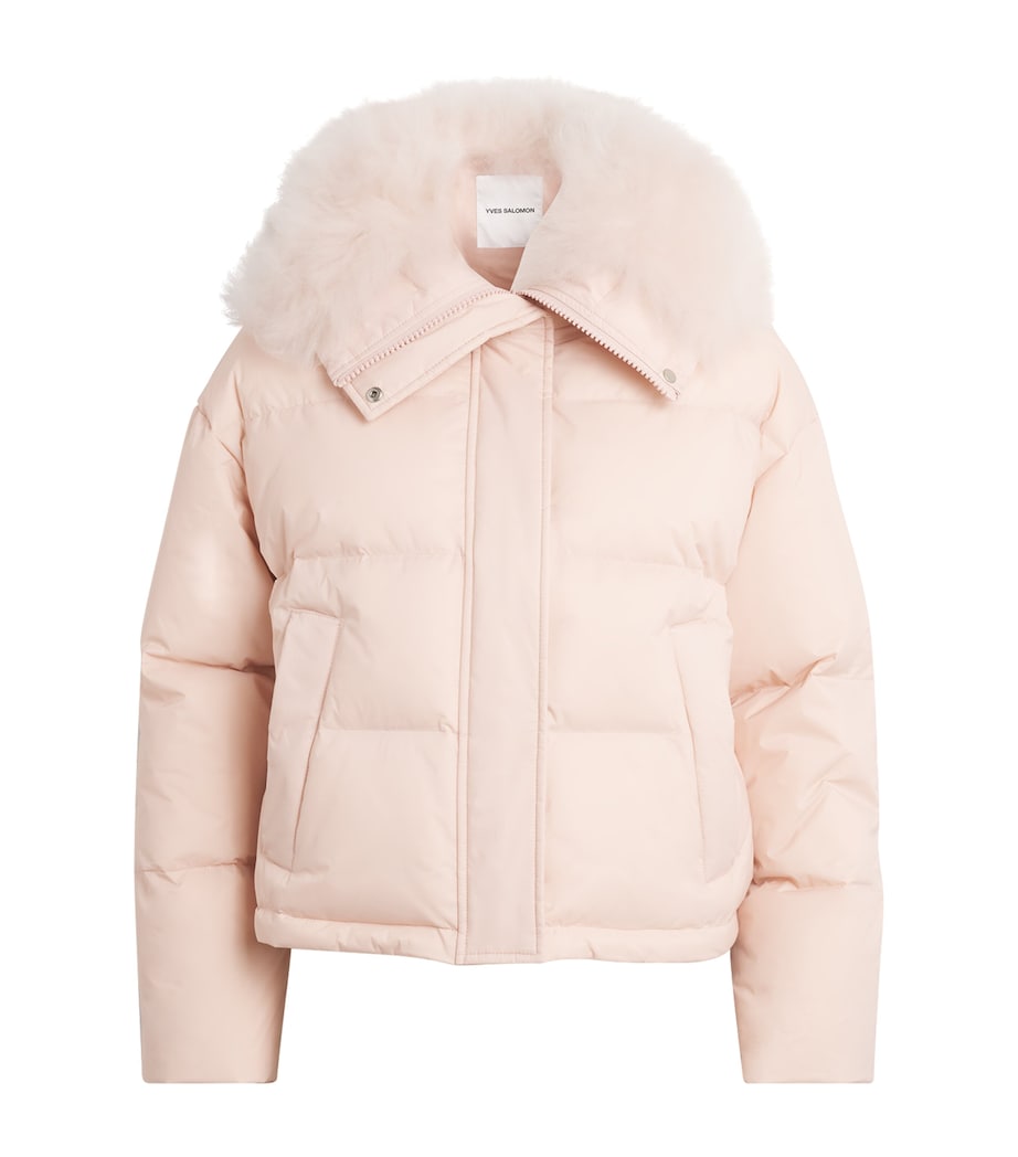 Yves Salomon Womens Down Technical Puffer Jacket Image 1
