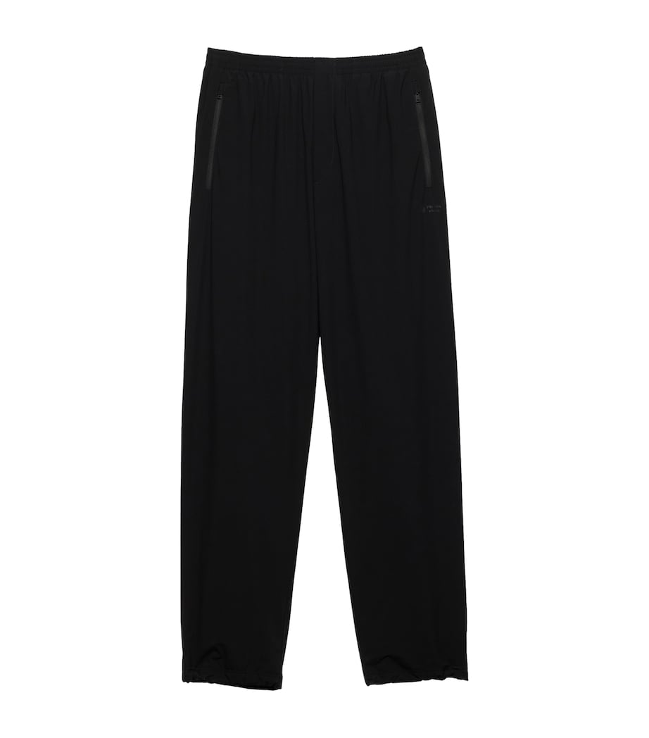 Prada Mens Re-Nylon Straight Sweatpants Black Image 1