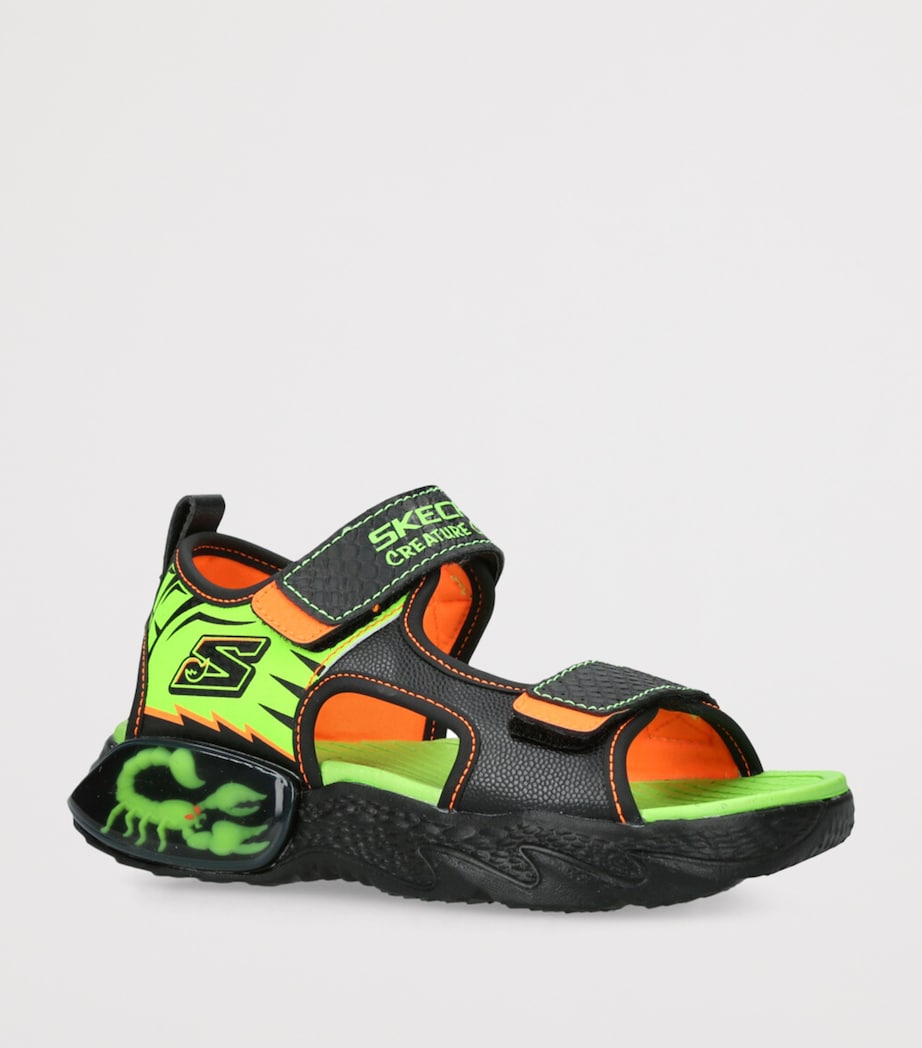 Creature Splash Sandals BLK/GREEN Image 3