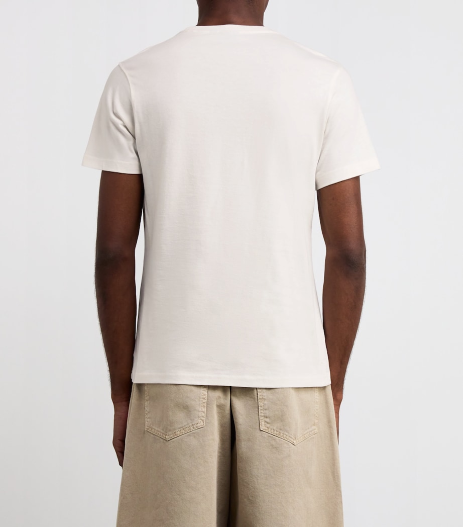 Cotton Moorside Logo T-Shirt WHISPER WHITE Image 4