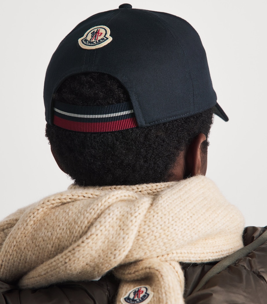 Moncler Cotton Monogram Baseball Cap Image 4