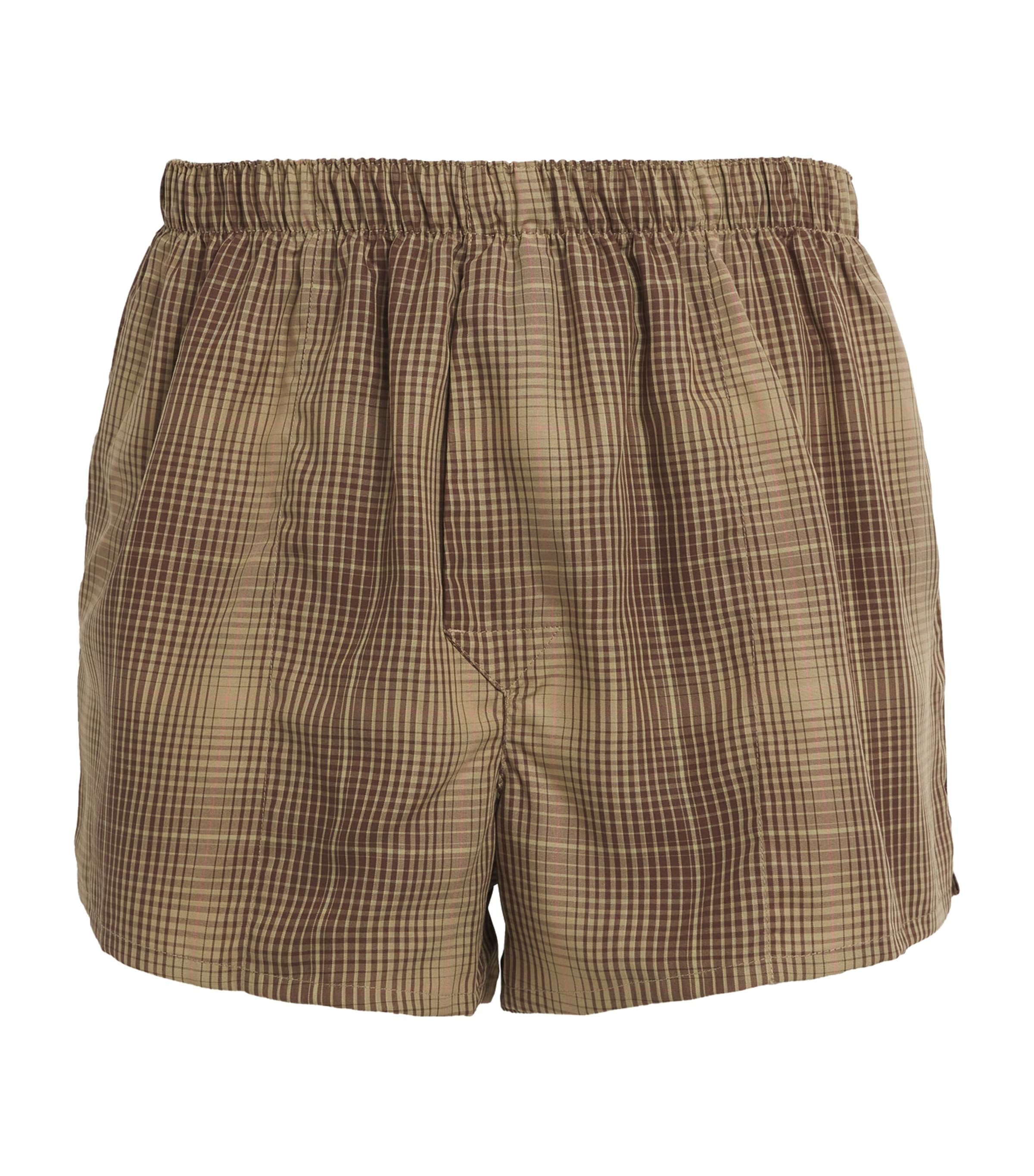 Shop Cdlp Cotton Check Boxers