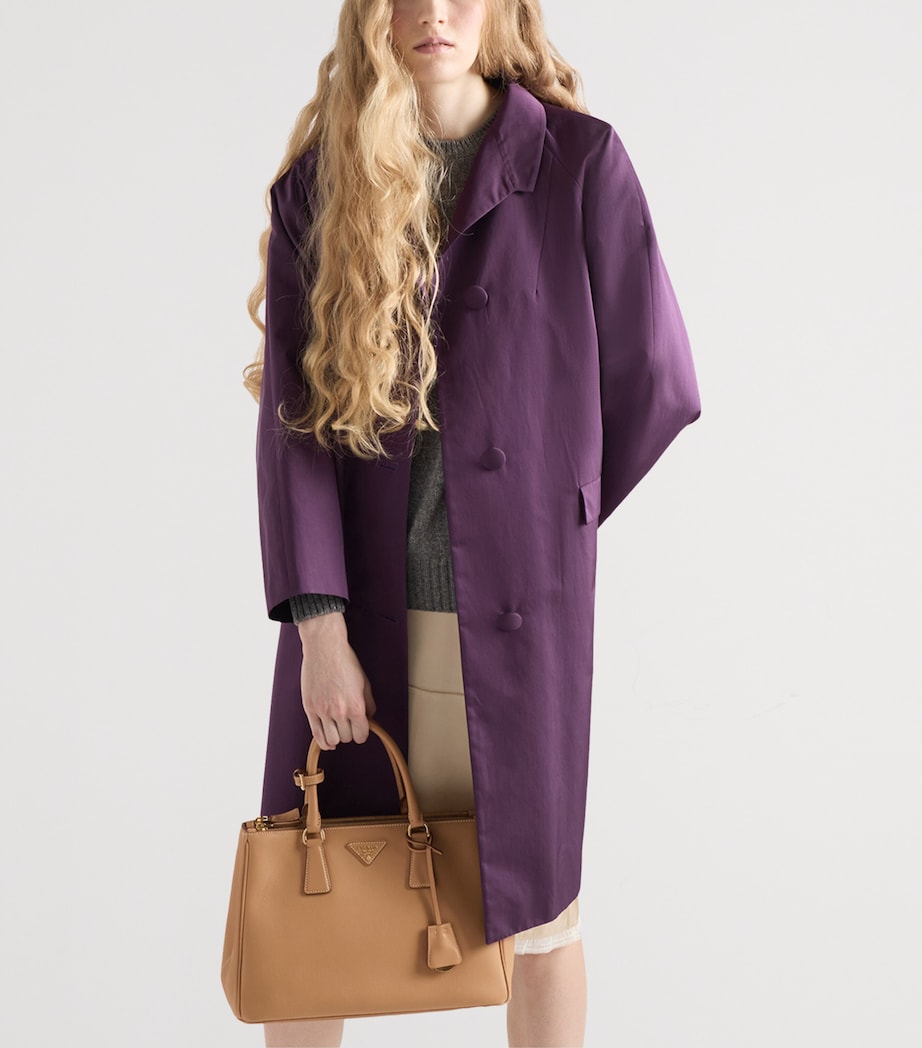 Prada Large Leather Galleria Top-Handle Bag Image 8
