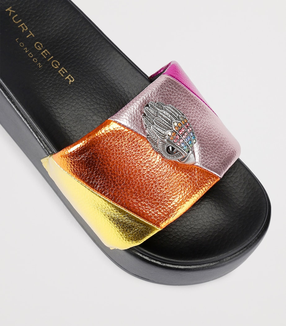 Kurt Geiger London Meena Eagle Platform Slides Mult/other Image 2