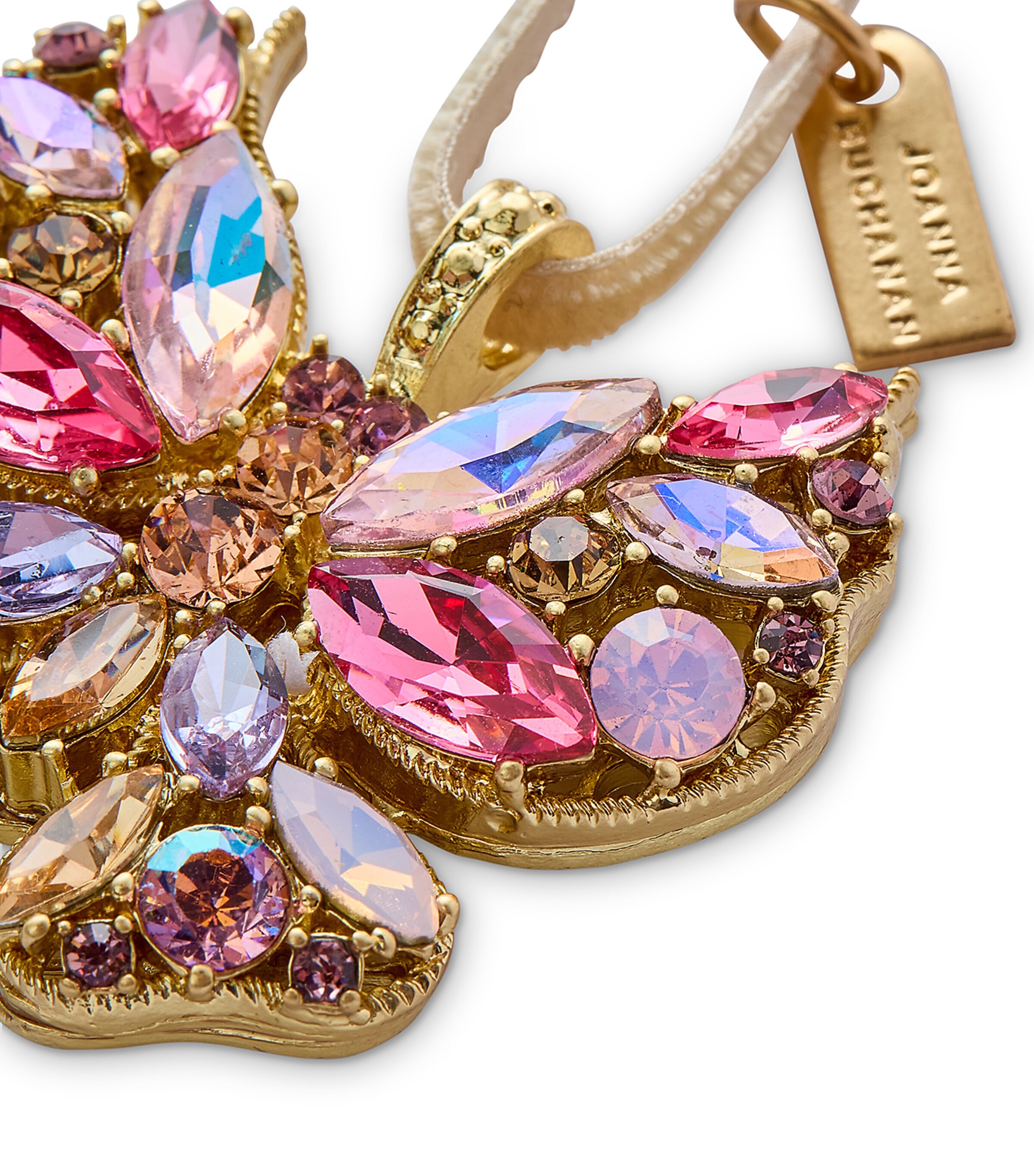 Mini Butterfly Tree Decoration PINK Image 2