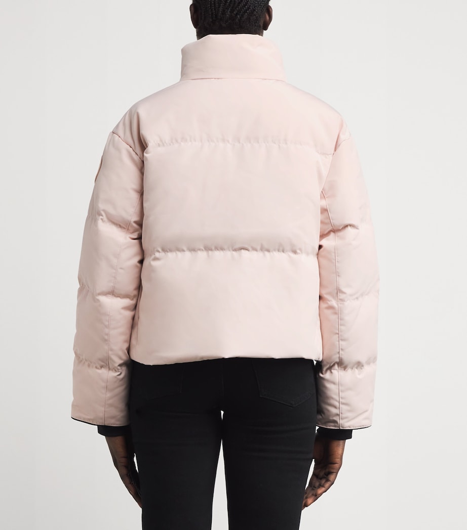 Cropped Grandview Puffer Jacket VINTAGE ROSE Image 4