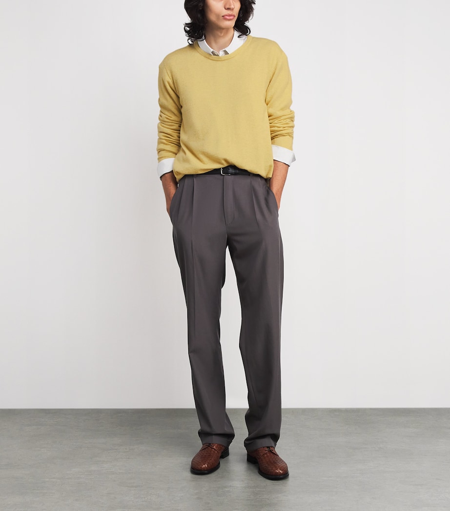 Casas Cashmere Sweater PALE YELLOW Image 2
