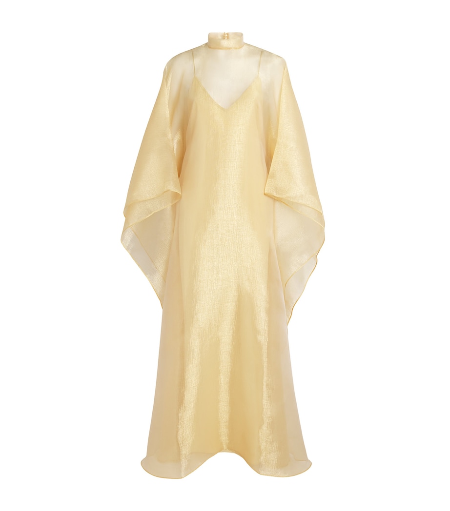 Organza Sphinx Maxi Kaftan GOLD Image 1