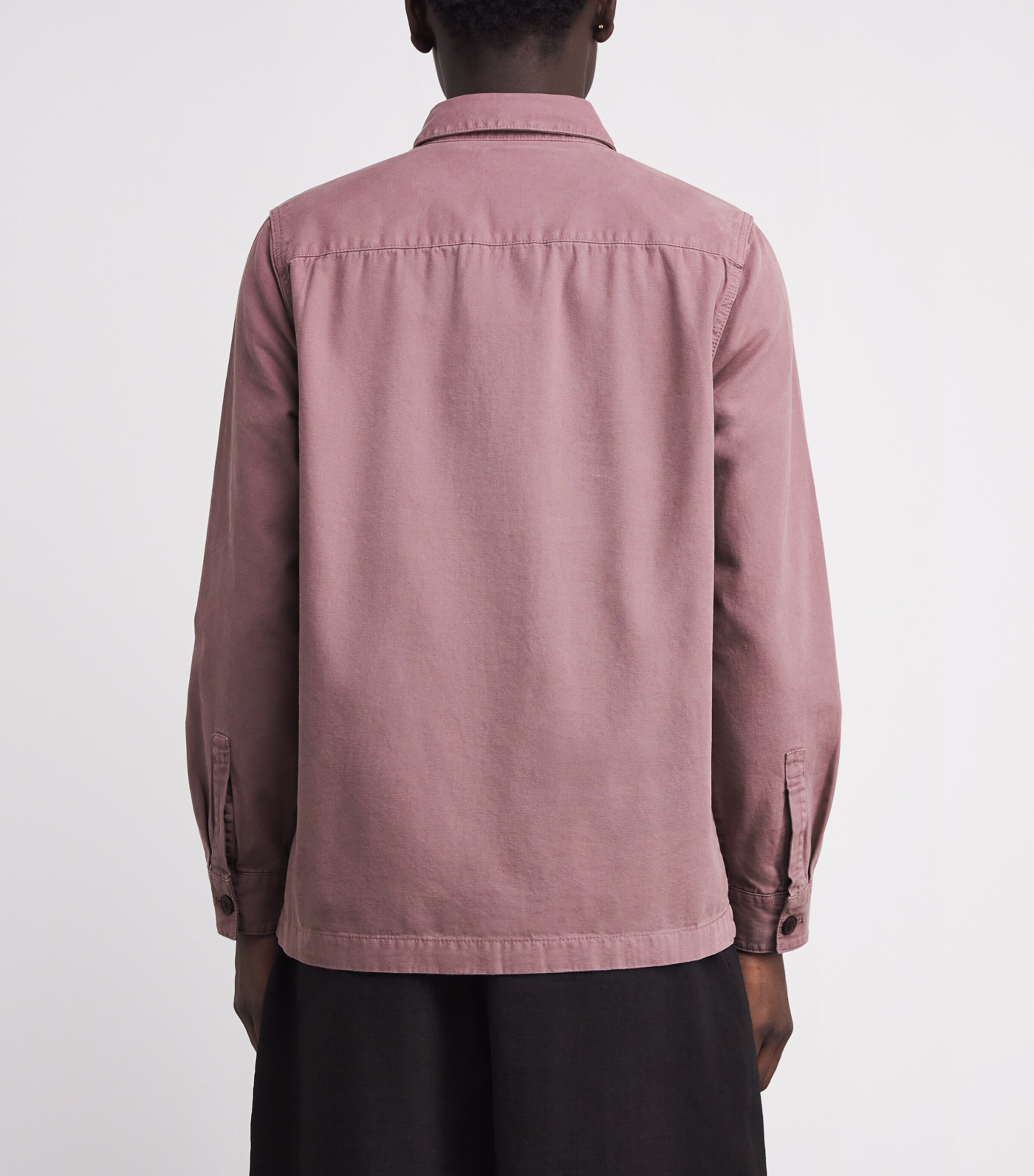 Cotton Washed Overshirt PEPPERCORNPU57 Image 4