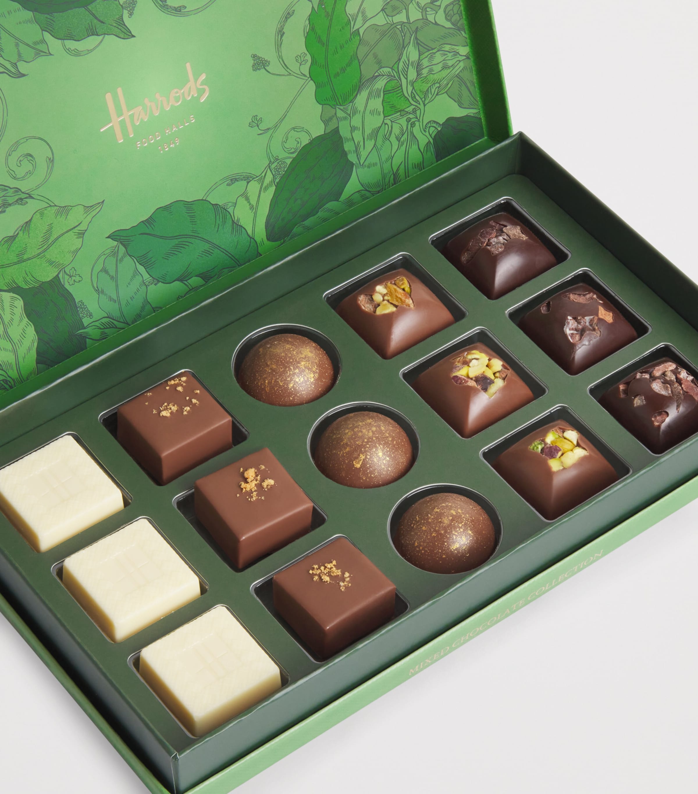 Harrods Mixed Chocolate 15-Piece Collection (125g) | Harrods UK