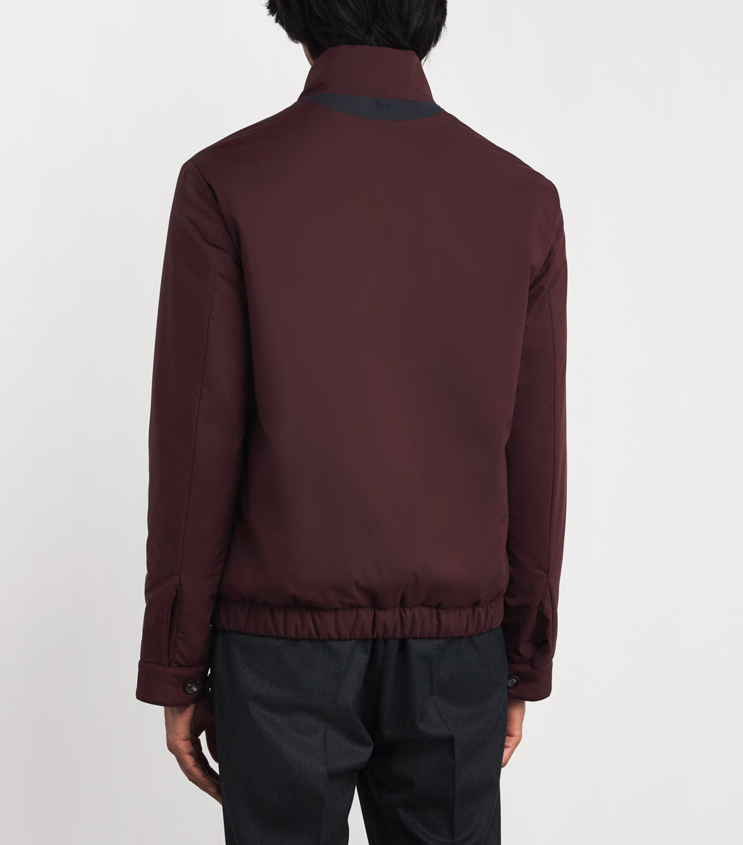 Padded Bomber Jacket RED  30368 Image 4