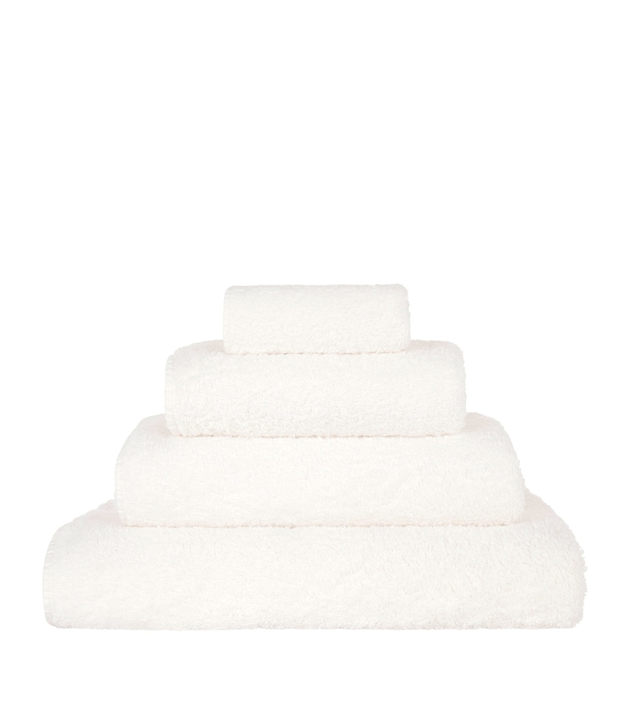 Abyss & Habidecor Super Pile Bath Sheet (105cm x 180cm) Ivory Image 1