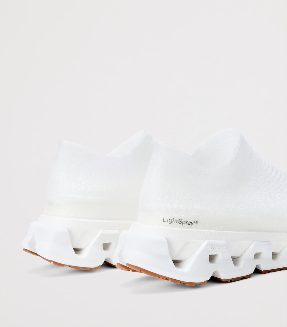 LOEWE Mens x On Lightspray Cloudmonster Sneakers White/silver Image 4