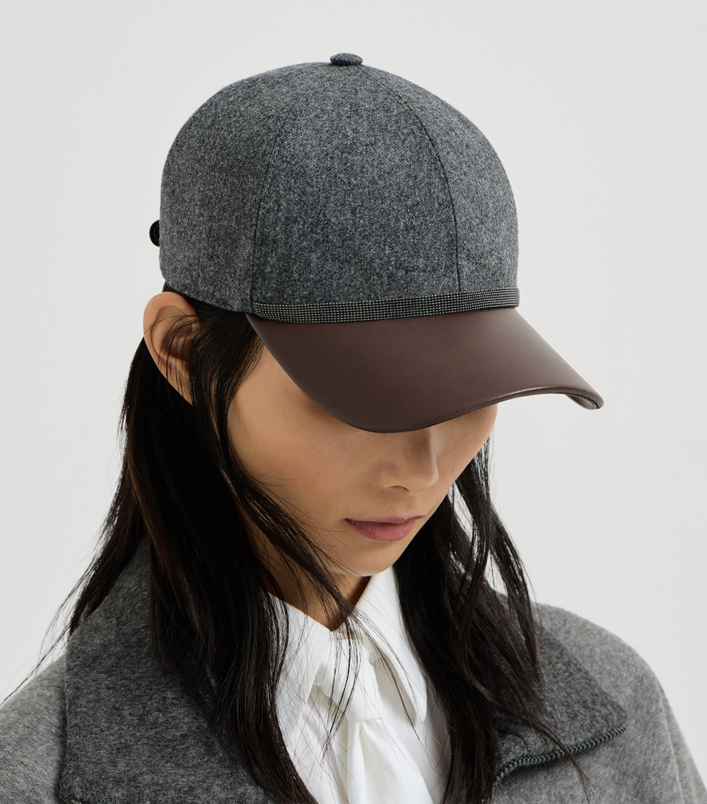 Brunello Cucinelli Virgin Wool Baseball Cap Image 2