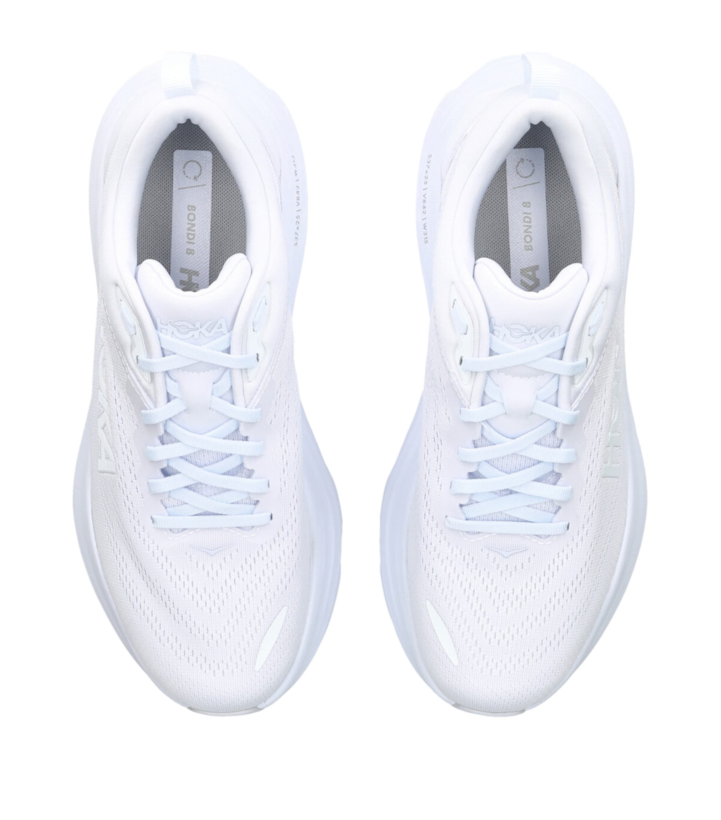 HOKA Bondi 8 ホワイト スニーカー 24.5 Hoka White Bondi 8 Trainers | Harrods UK