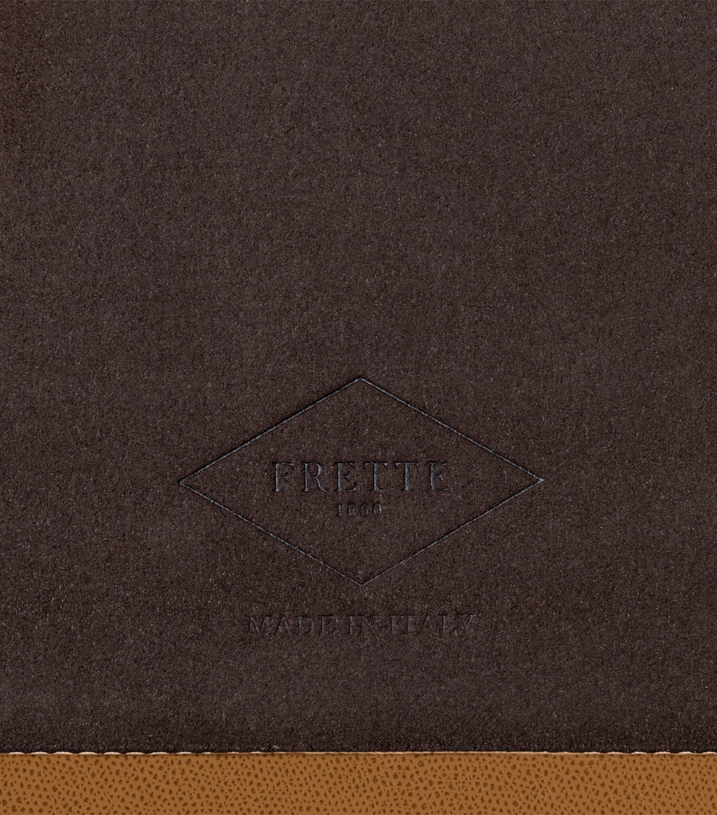 Frette Leather Otello Bed Tray Tabacco Image 4