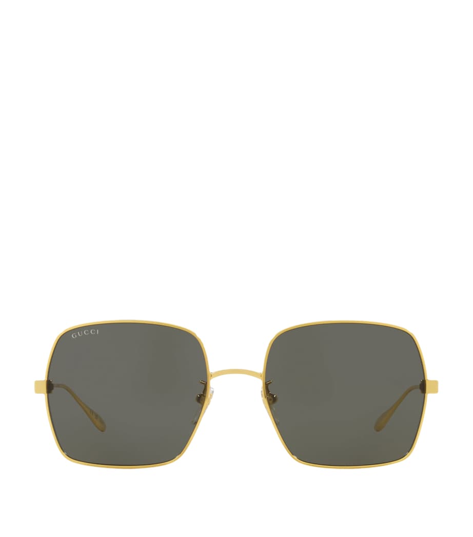 Gucci Metal GG1434S Sunglasses Gold Image 1