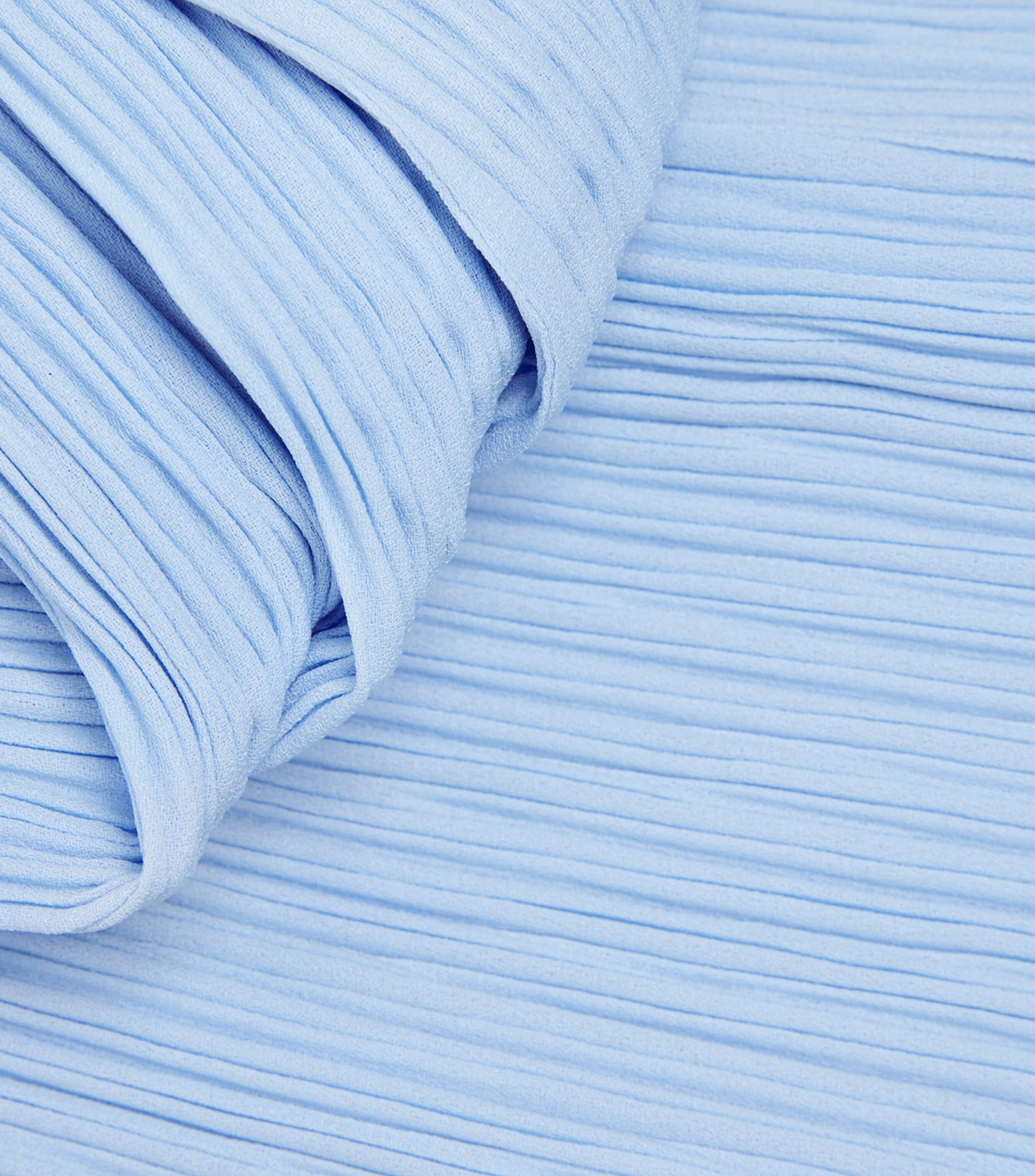 Hatching Midi Dress LIGHT BLUE Image 5