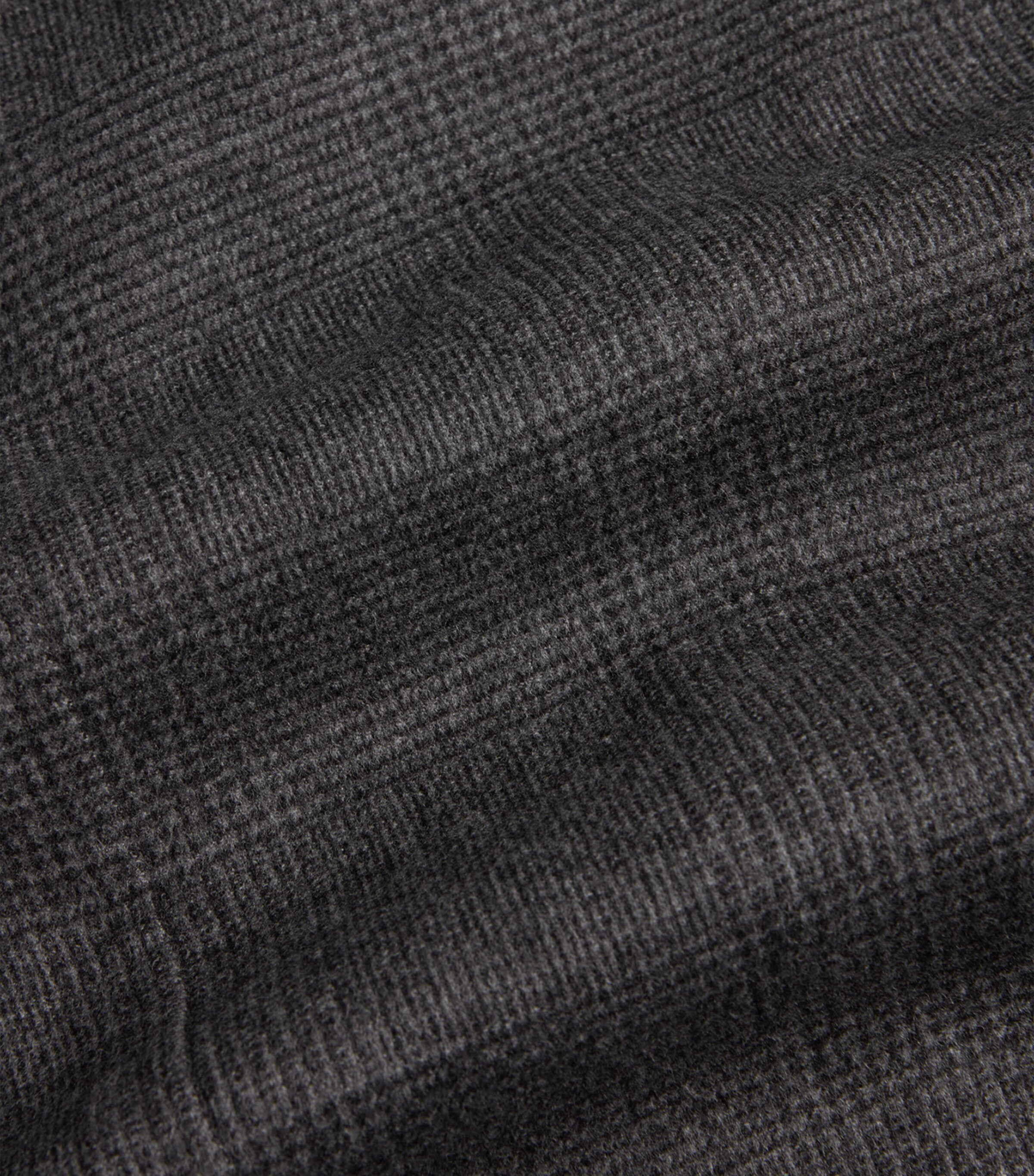 Wool Reversible Double-Faced Driving Jacket 013CHARCOAL MELANGE Image 8