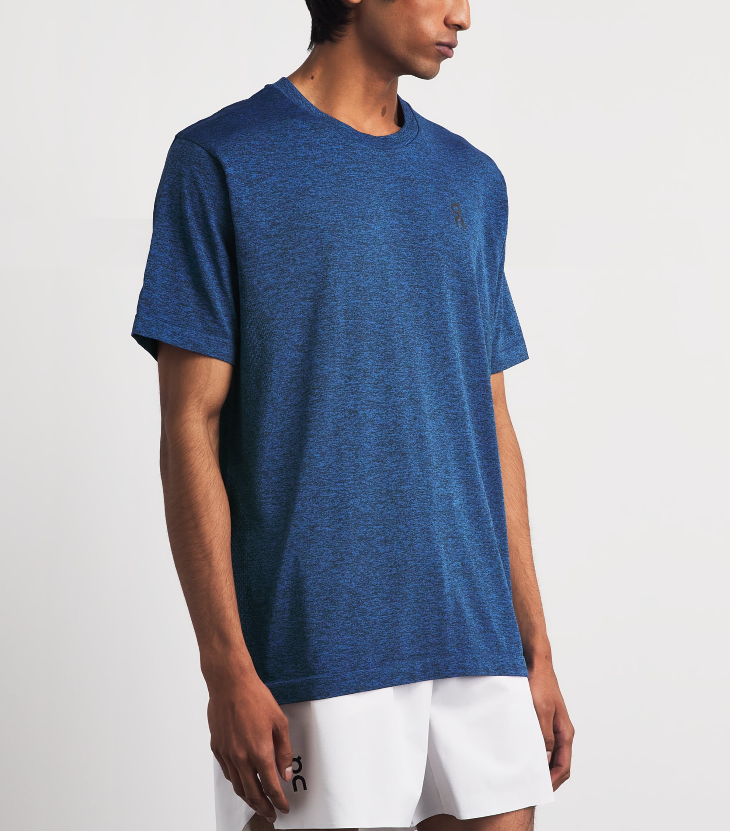 On Mens Train Flex T-Shirt Jay Heather Image 4