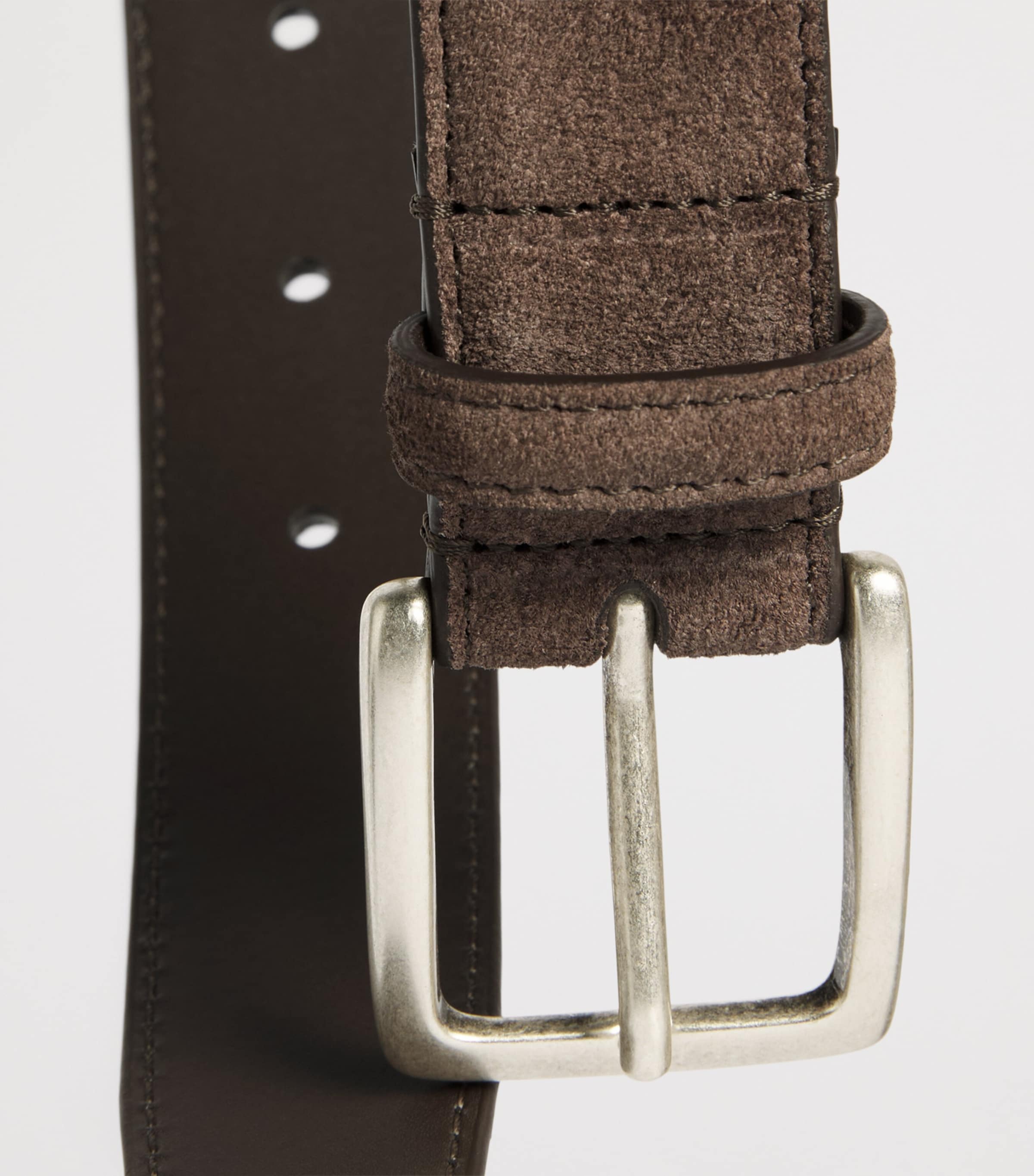 Canali Suede Belt Image 4