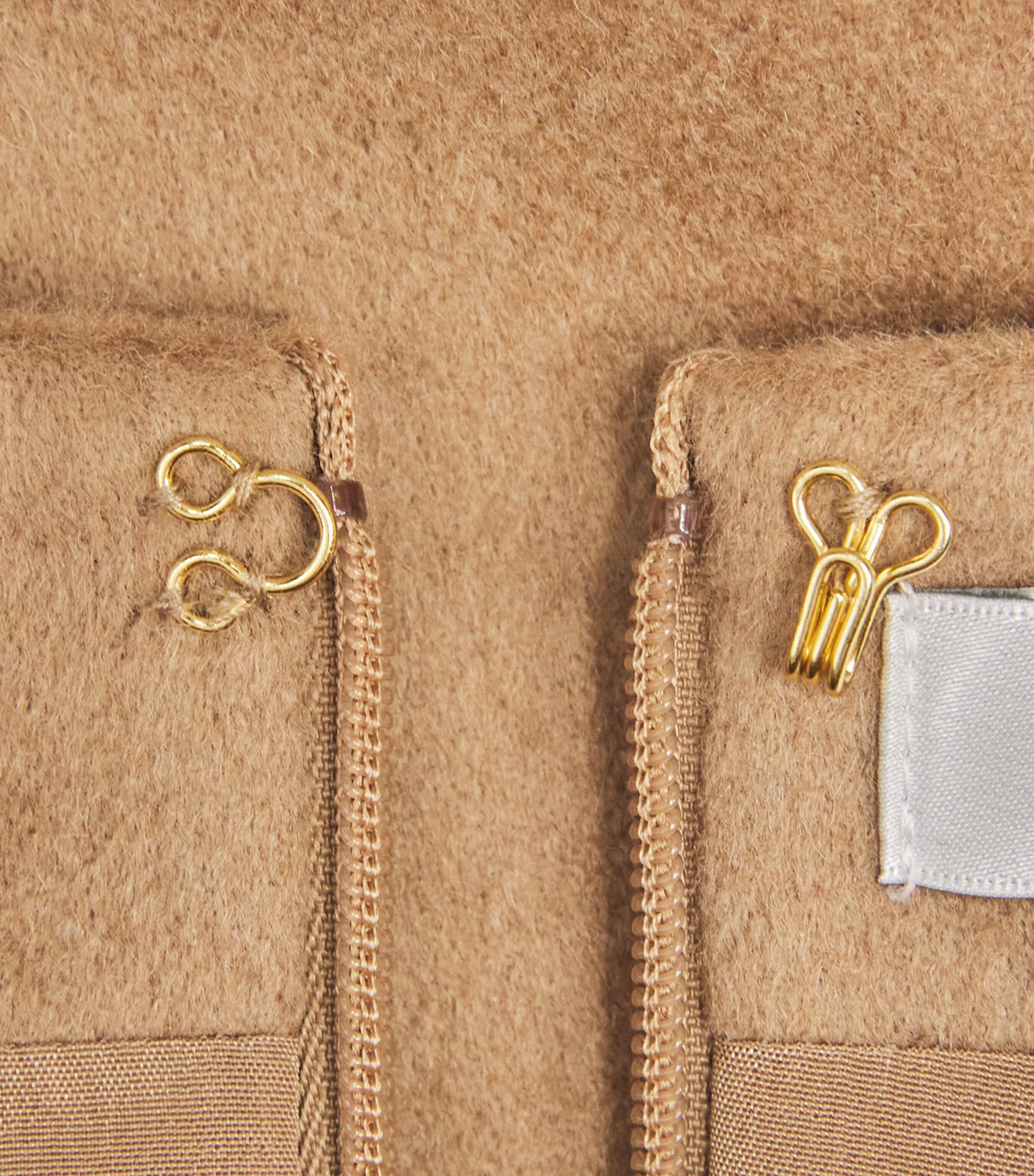 Camel Wool Midi Skirt CAMEL Image 5