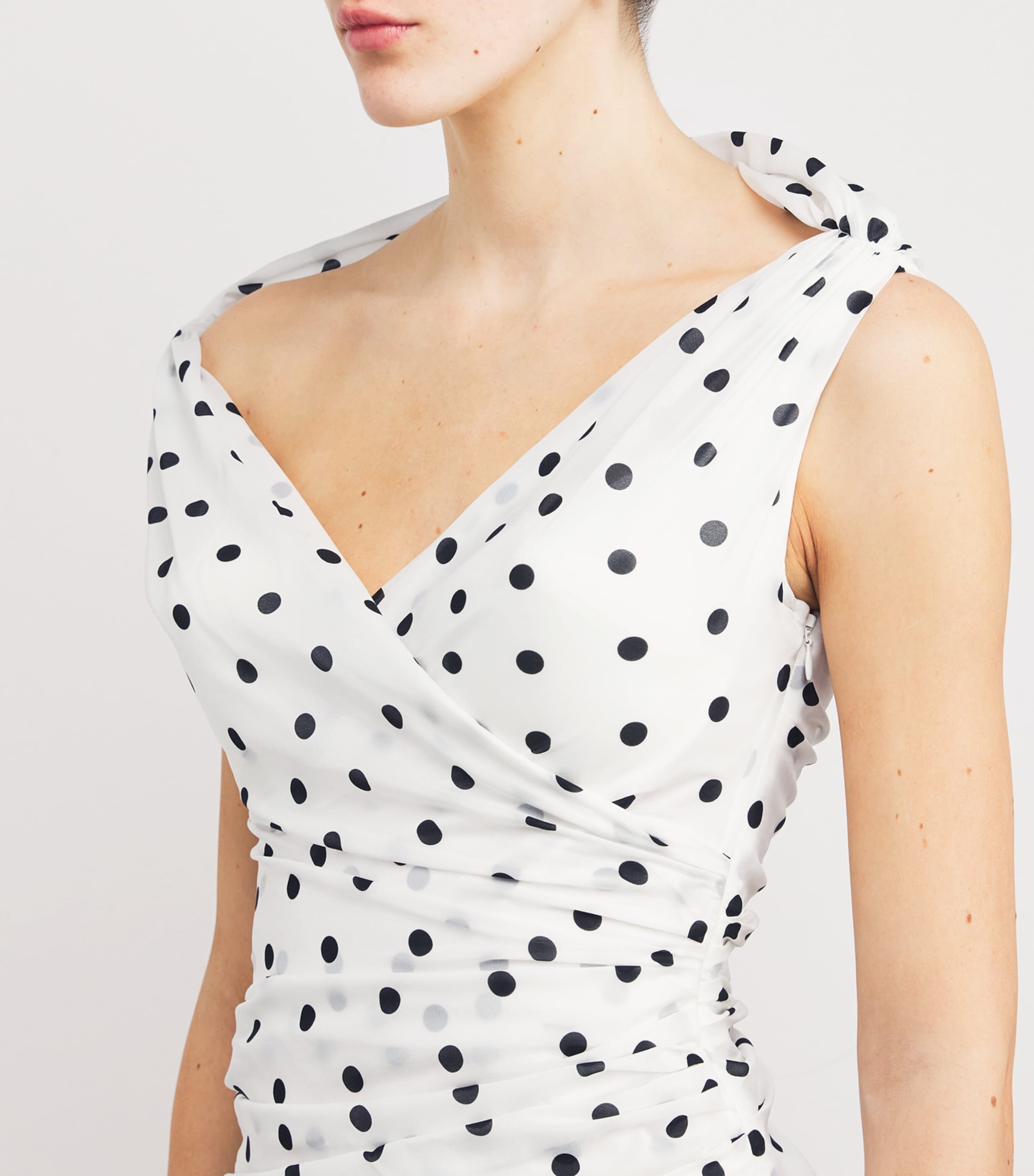 【送料&関税込】Jacquemus Polka Dot Patterned Dress Jacquemus Polka-Dot Rita Maxi Dress | Harrods UK