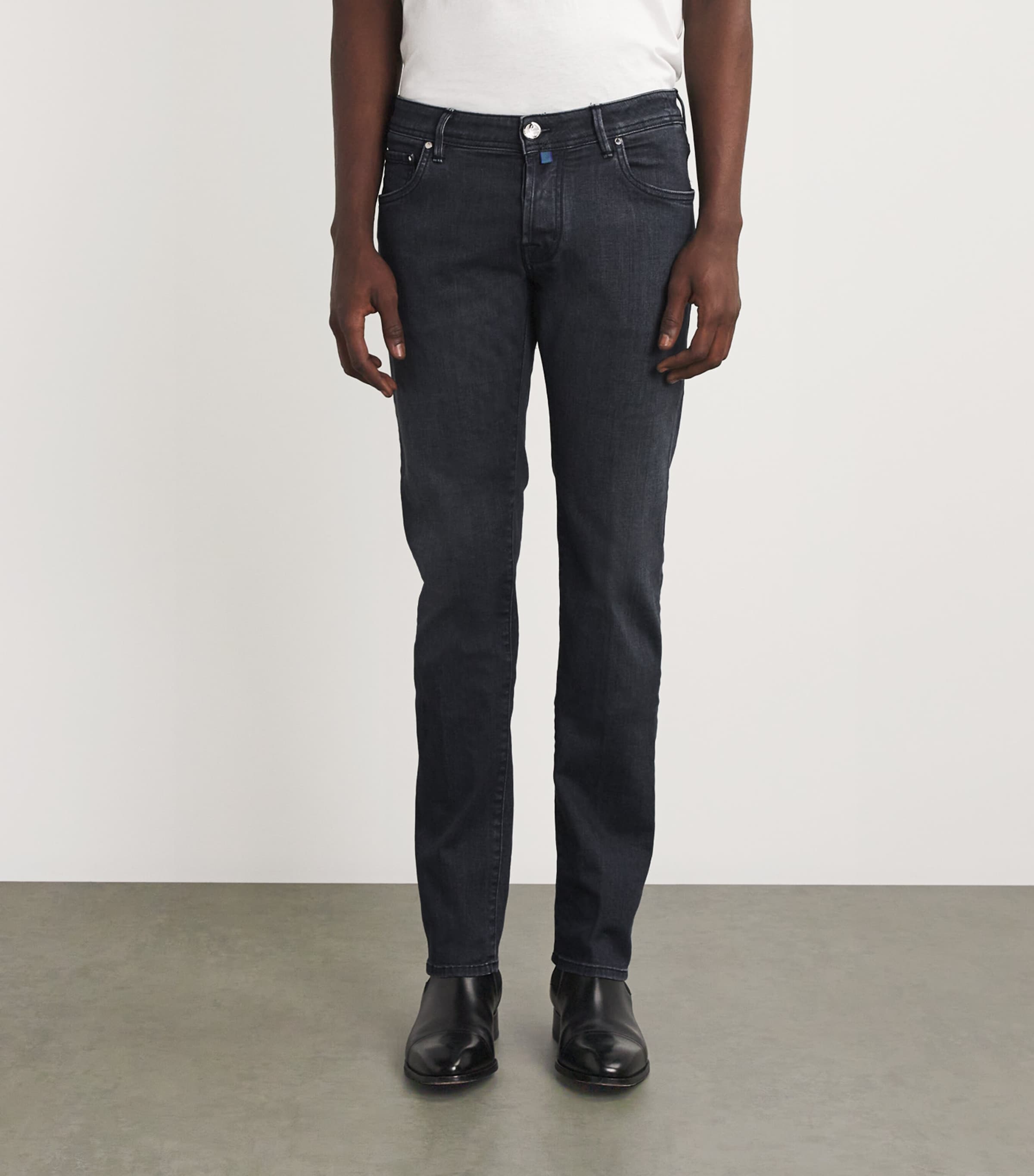 Lizardskin-Patch Nick Slim Jeans 941D Image 3