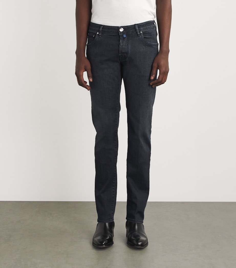 Lizardskin-Patch Nick Slim Jeans 941D Image 3