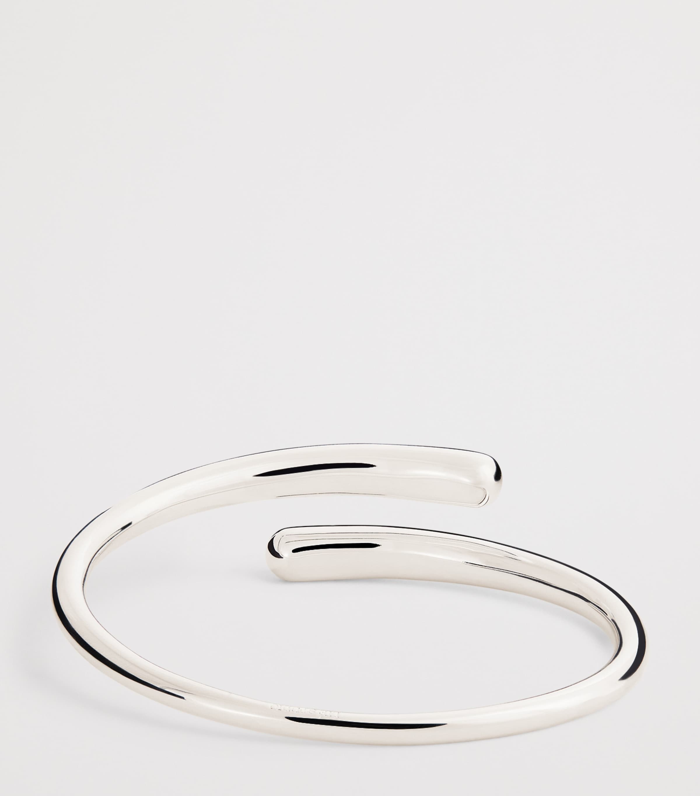 Sterling Silver The Olga Bangle SILVER Image 2