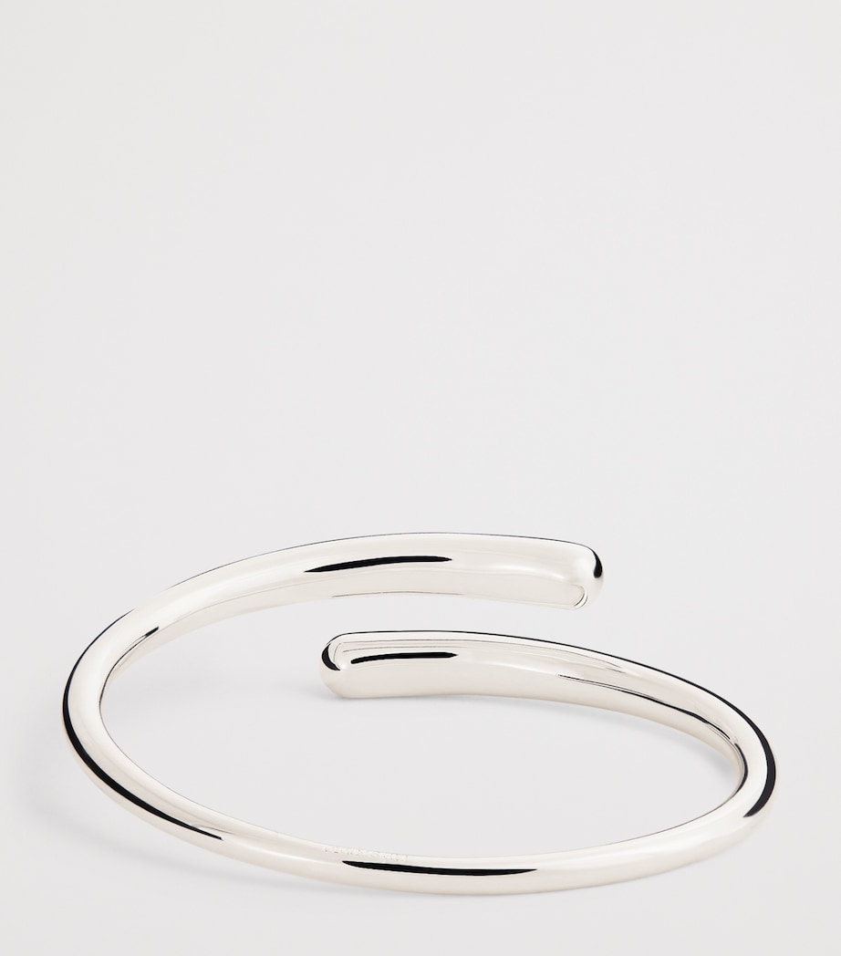 Sterling Silver The Olga Bangle SILVER Image 2