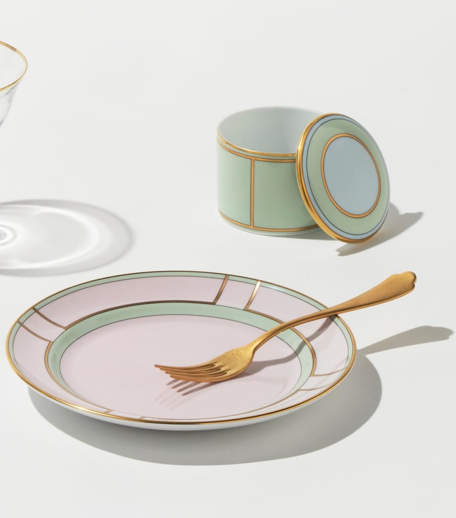 Porcelain Colonna Diva Rosa Dessert Plate (20cm) G00134902 Image 2